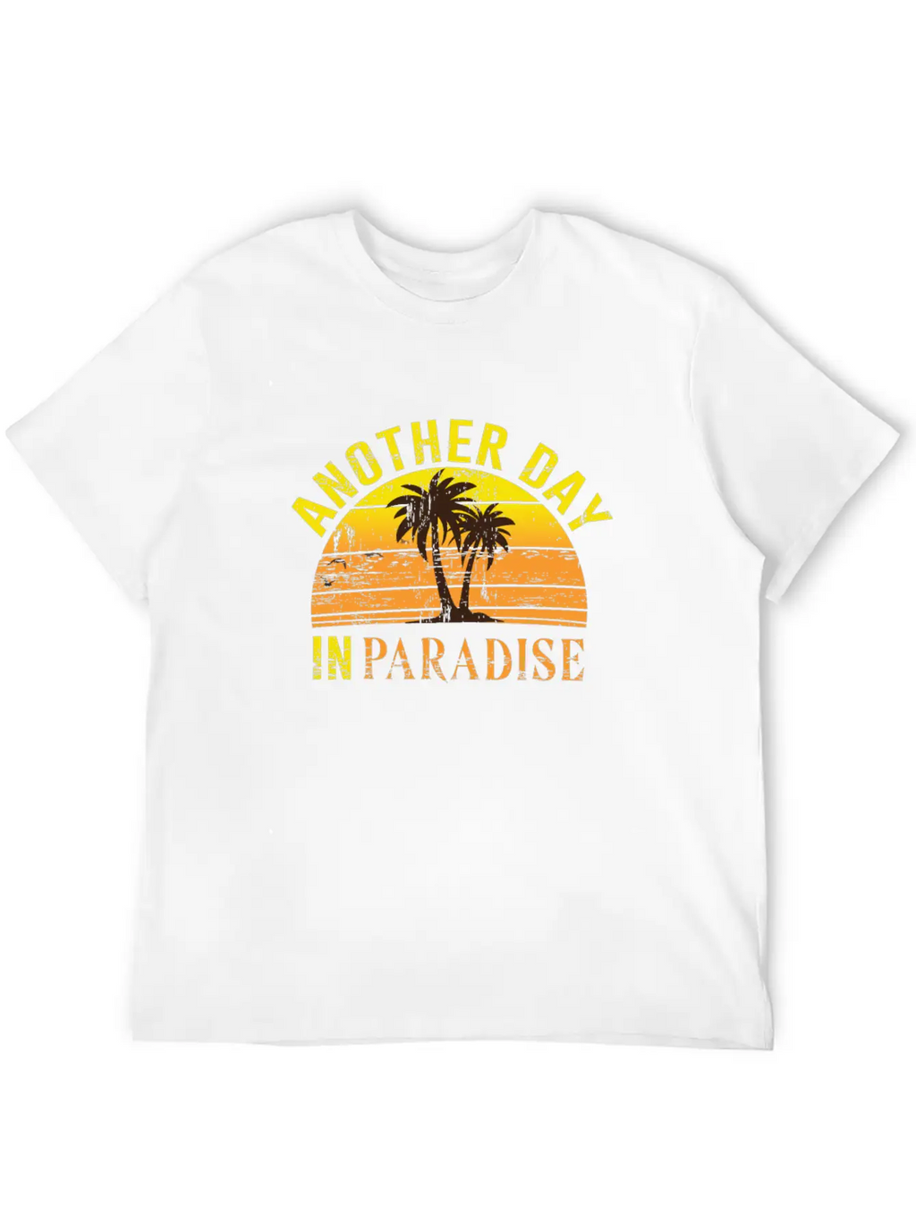Another Day In Paradise Peaceful Beach Classic Fit Graphic Tee For Daily Comfort – Unisex Cotton Shirt