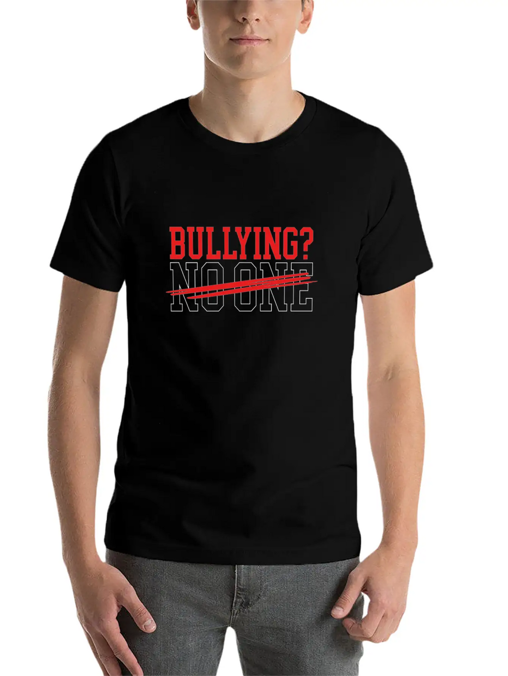 Anti Bullying Gift Bullying No One Stop Bullying Timeless Short Sleeve Tee – Comfy And Minimalist Design