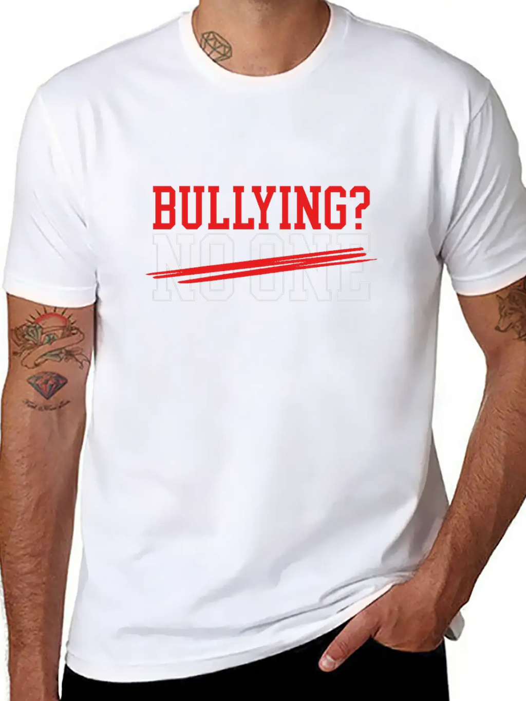 Anti Bullying Gift Bullying No One Stop Bullying Timeless Short Sleeve Tee – Comfy And Minimalist Design