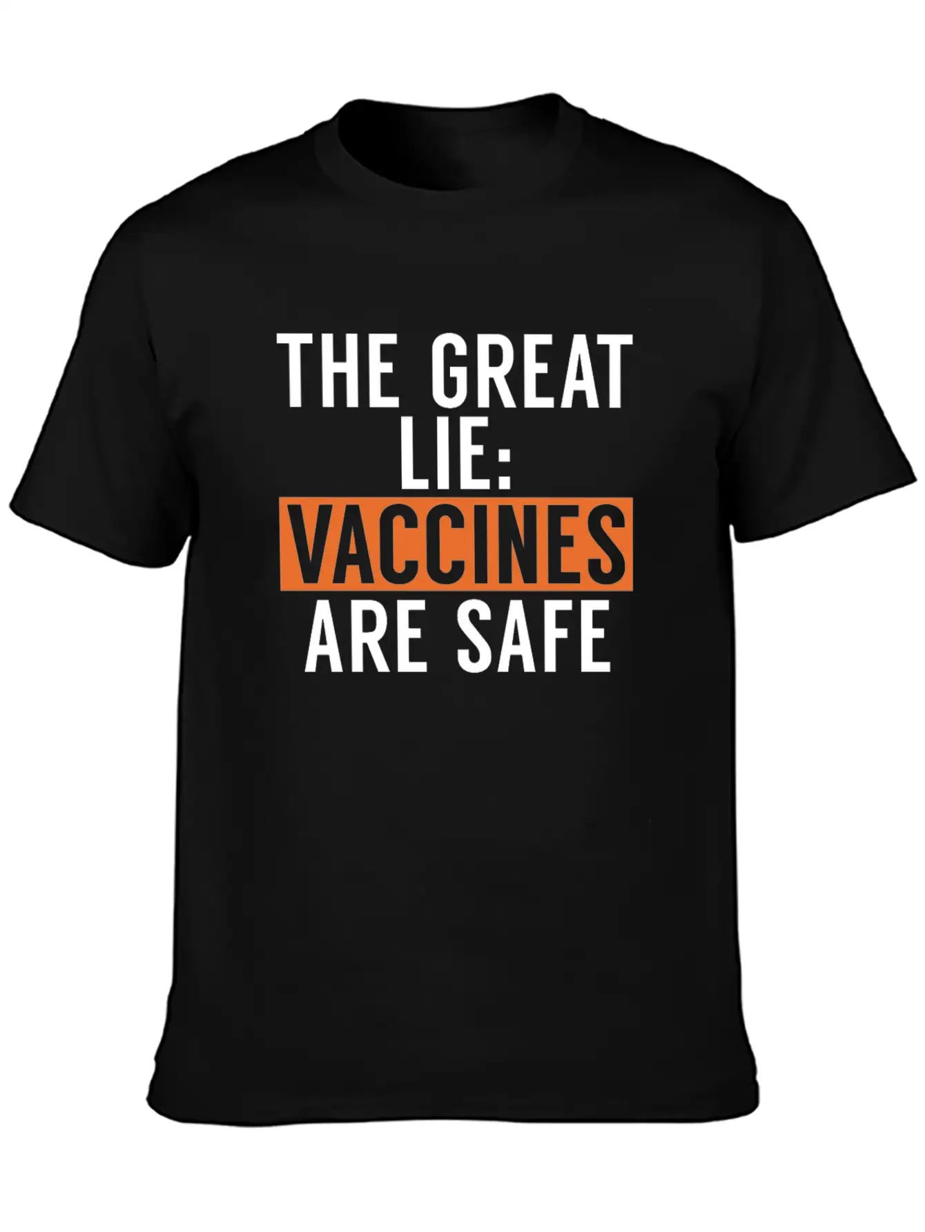 Anti-Vax No Vaccines Anti Vaccination Timeless Short Sleeve Tee – Comfy And Minimalist Design