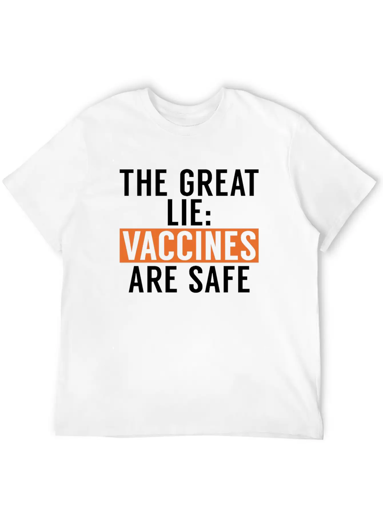 Anti-Vax No Vaccines Anti Vaccination Timeless Short Sleeve Tee – Comfy And Minimalist Design