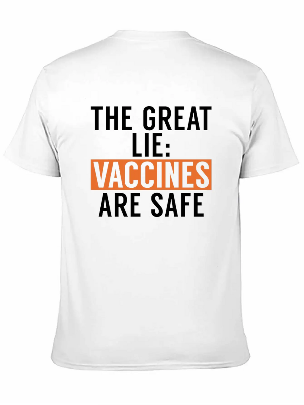 Anti-Vax No Vaccines Anti Vaccination Timeless Short Sleeve Tee – Comfy And Minimalist Design