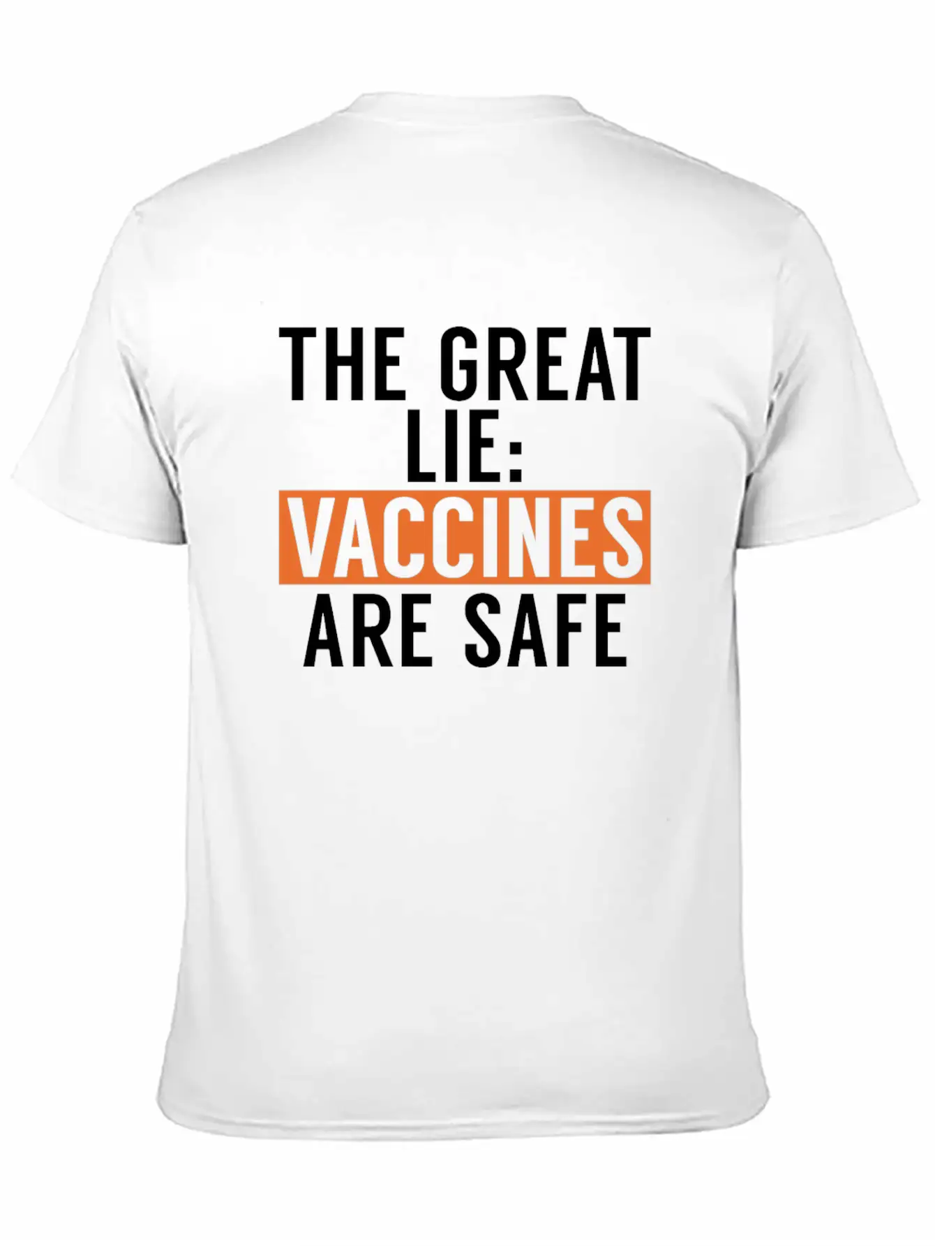 Anti-Vax No Vaccines Anti Vaccination Timeless Short Sleeve Tee – Comfy And Minimalist Design
