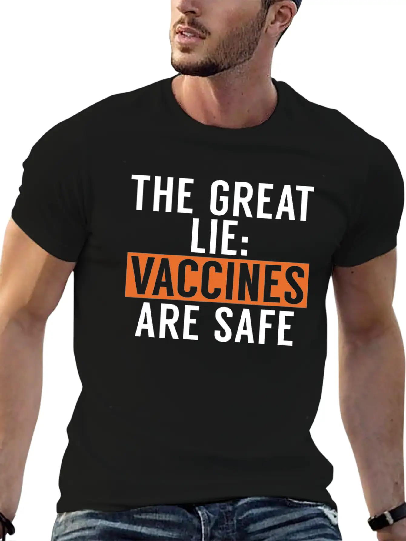 Anti-Vax No Vaccines Anti Vaccination Timeless Short Sleeve Tee – Comfy And Minimalist Design