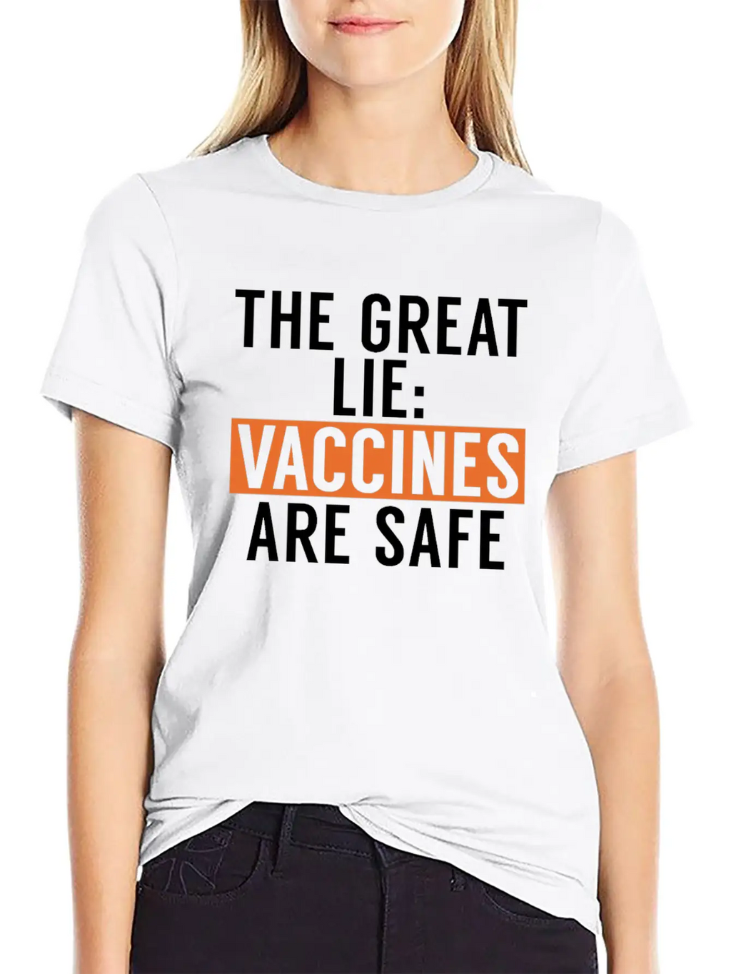 Anti-Vax No Vaccines Anti Vaccination Timeless Short Sleeve Tee – Comfy And Minimalist Design