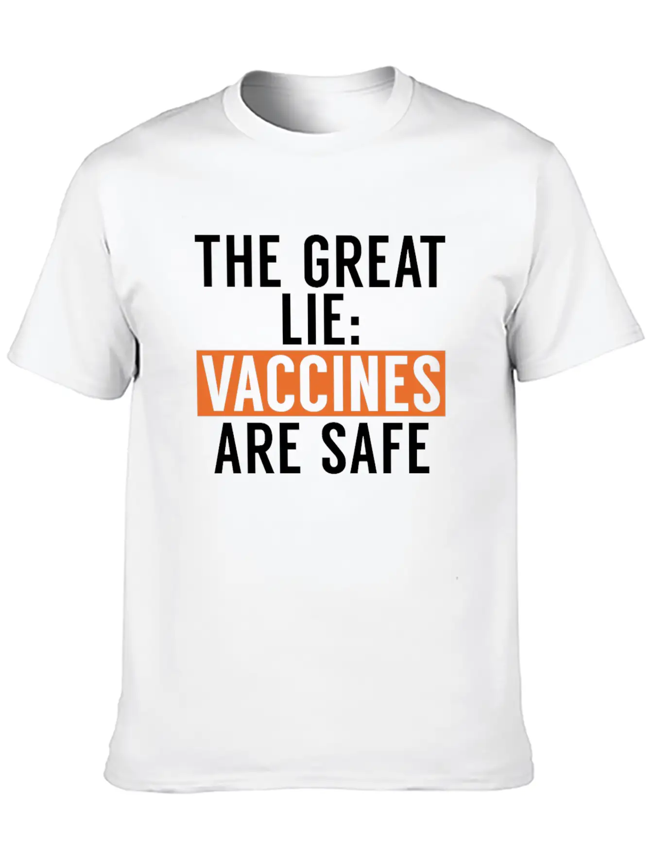 Anti-Vax No Vaccines Anti Vaccination Timeless Short Sleeve Tee – Comfy And Minimalist Design