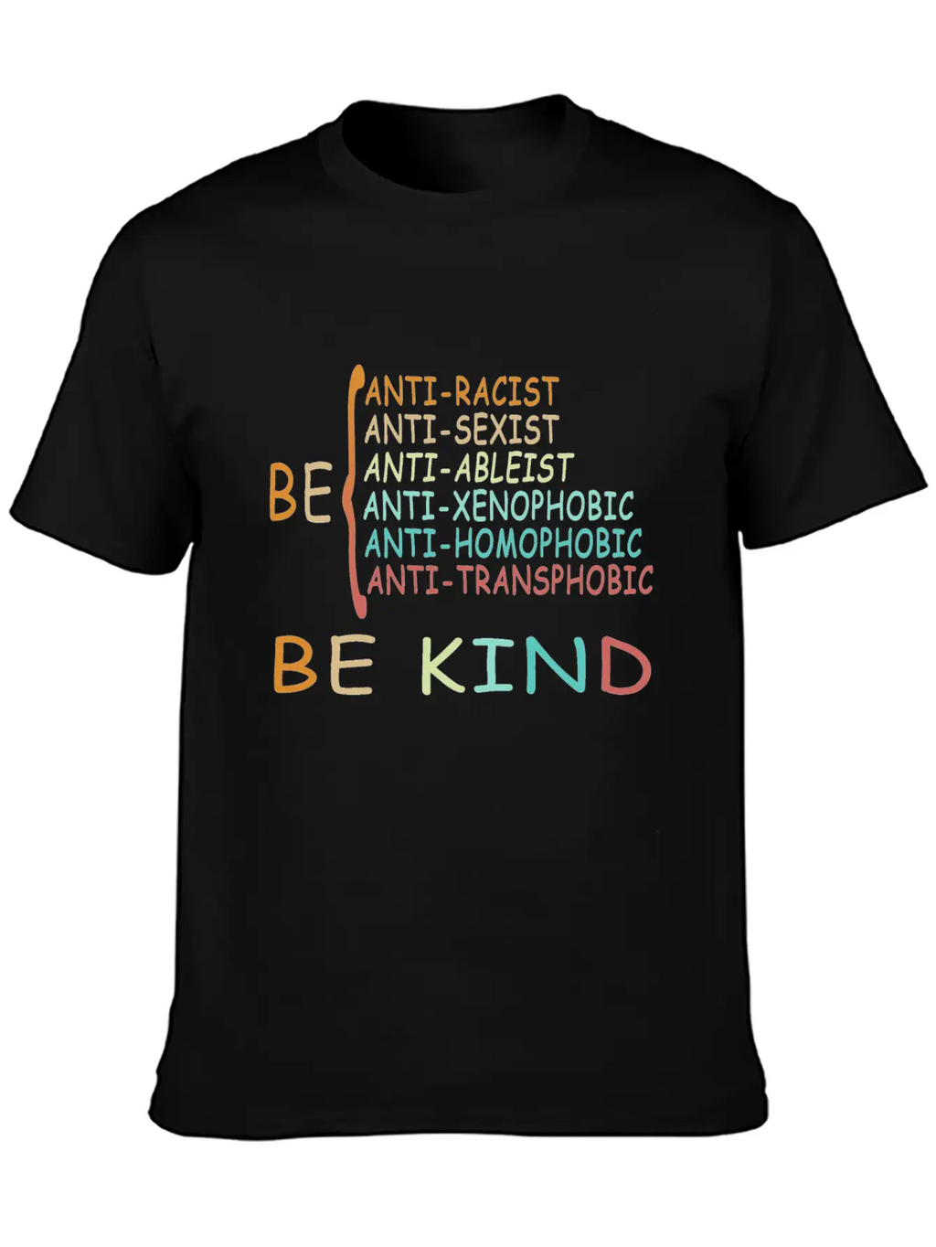 Antiracism IS KIND Simple Everyday Graphic Tee – Lightweight Summer Wear