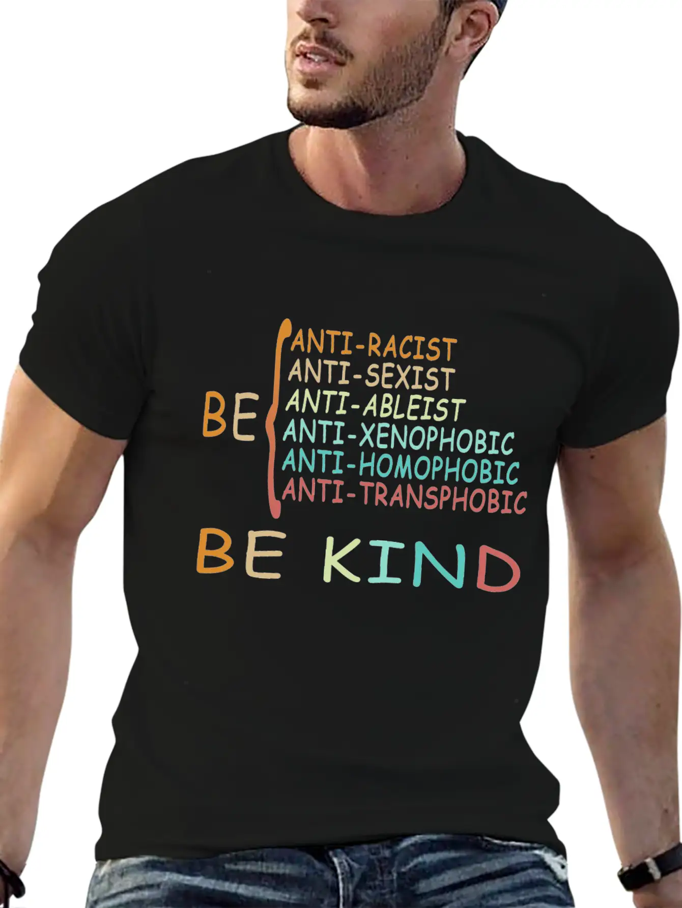 Antiracism IS KIND Simple Everyday Graphic Tee – Lightweight Summer Wear