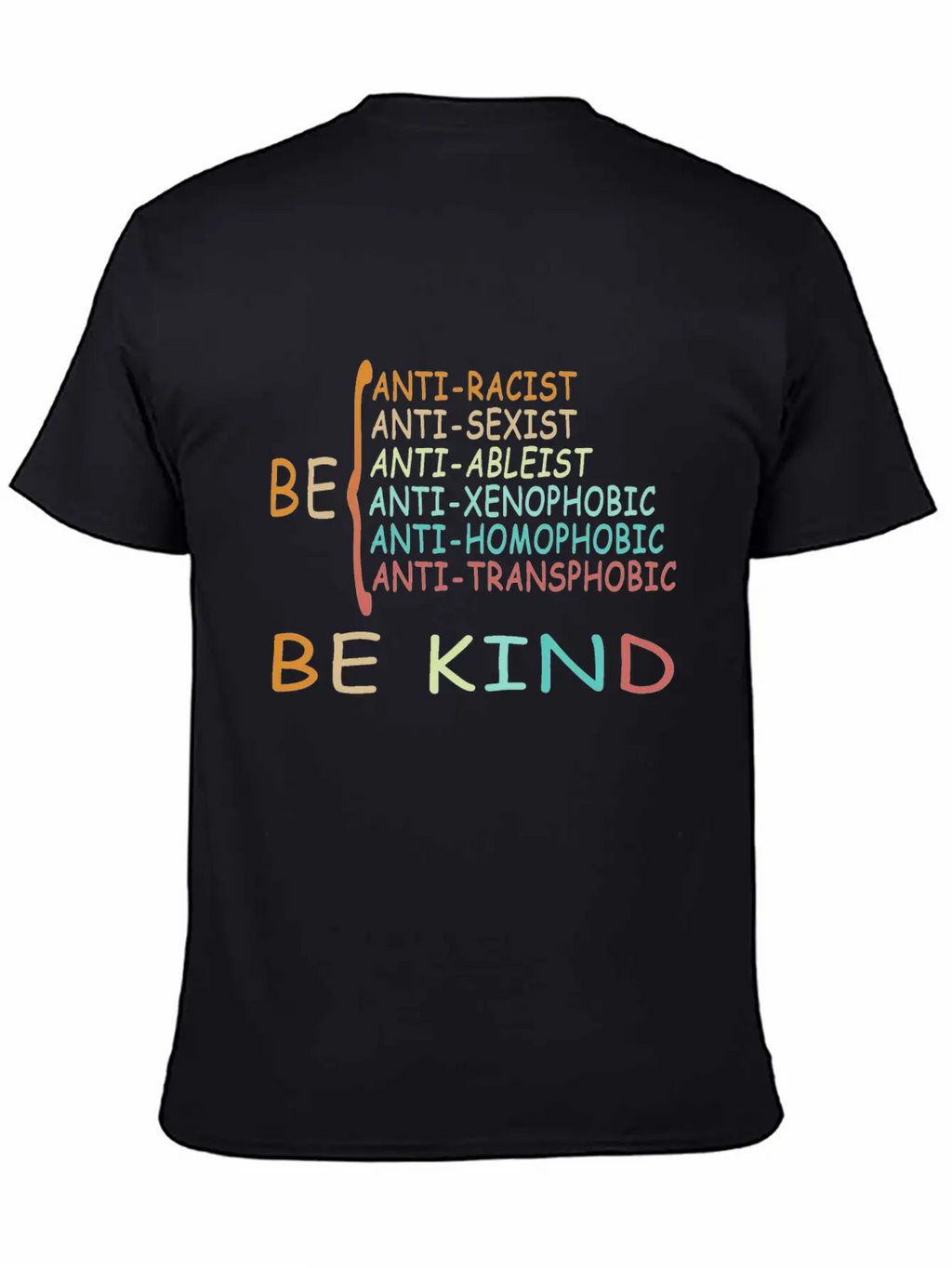 Antiracism IS KIND Simple Everyday Graphic Tee – Lightweight Summer Wear