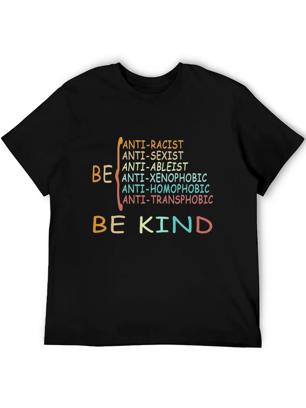 Antiracism IS KIND Simple Everyday Graphic Tee – Lightweight Summer Wear