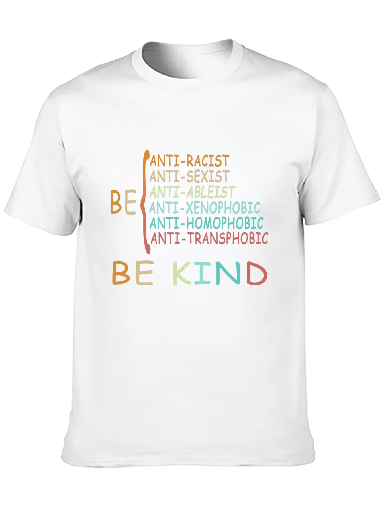 Antiracism IS KIND Simple Everyday Graphic Tee – Lightweight Summer Wear