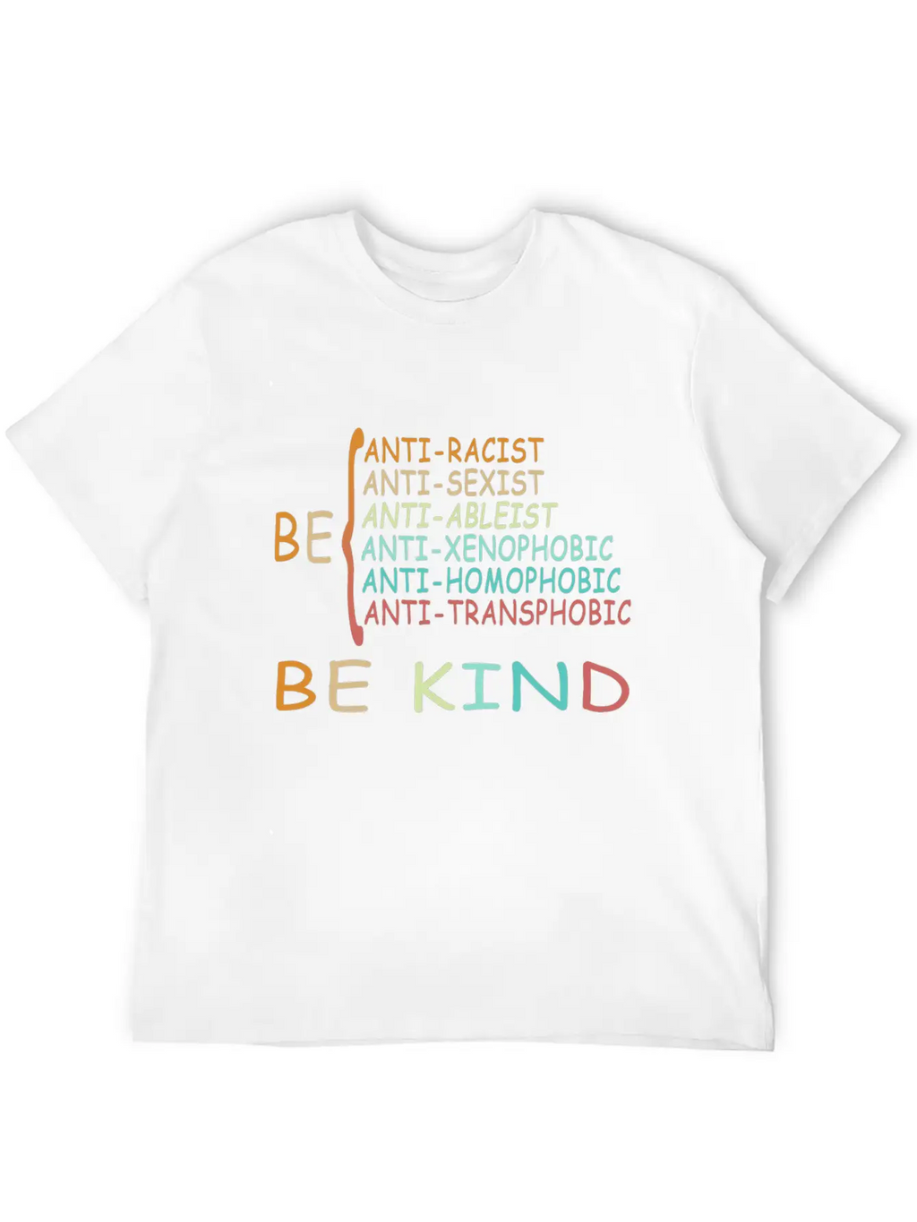 Antiracism IS KIND Simple Everyday Graphic Tee – Lightweight Summer Wear