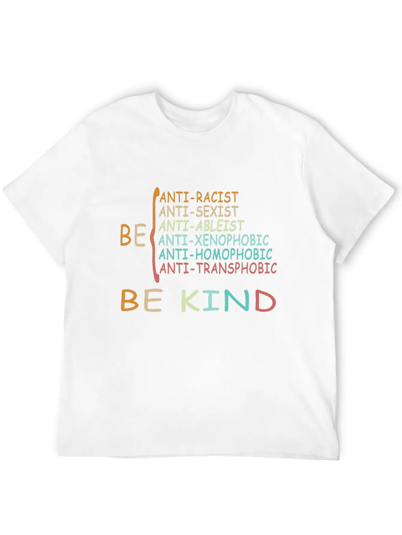 Antiracism IS KIND Simple Everyday Graphic Tee – Lightweight Summer Wear