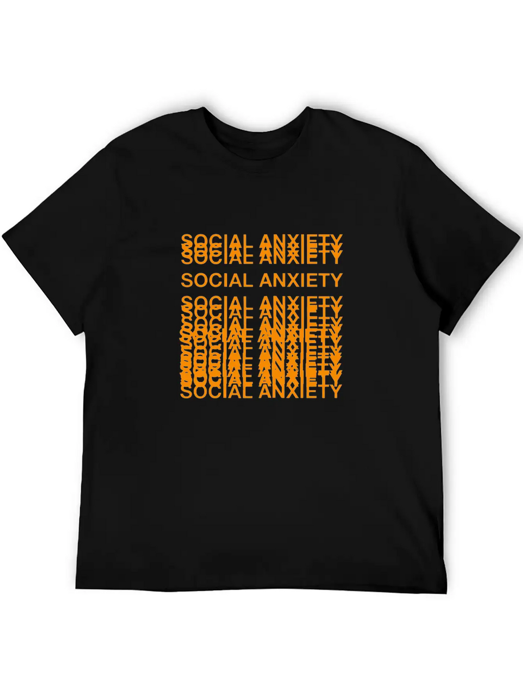 Anxiety Amazon Logo Unisex Casual T-Shirt – Clean Design For Daily Comfort