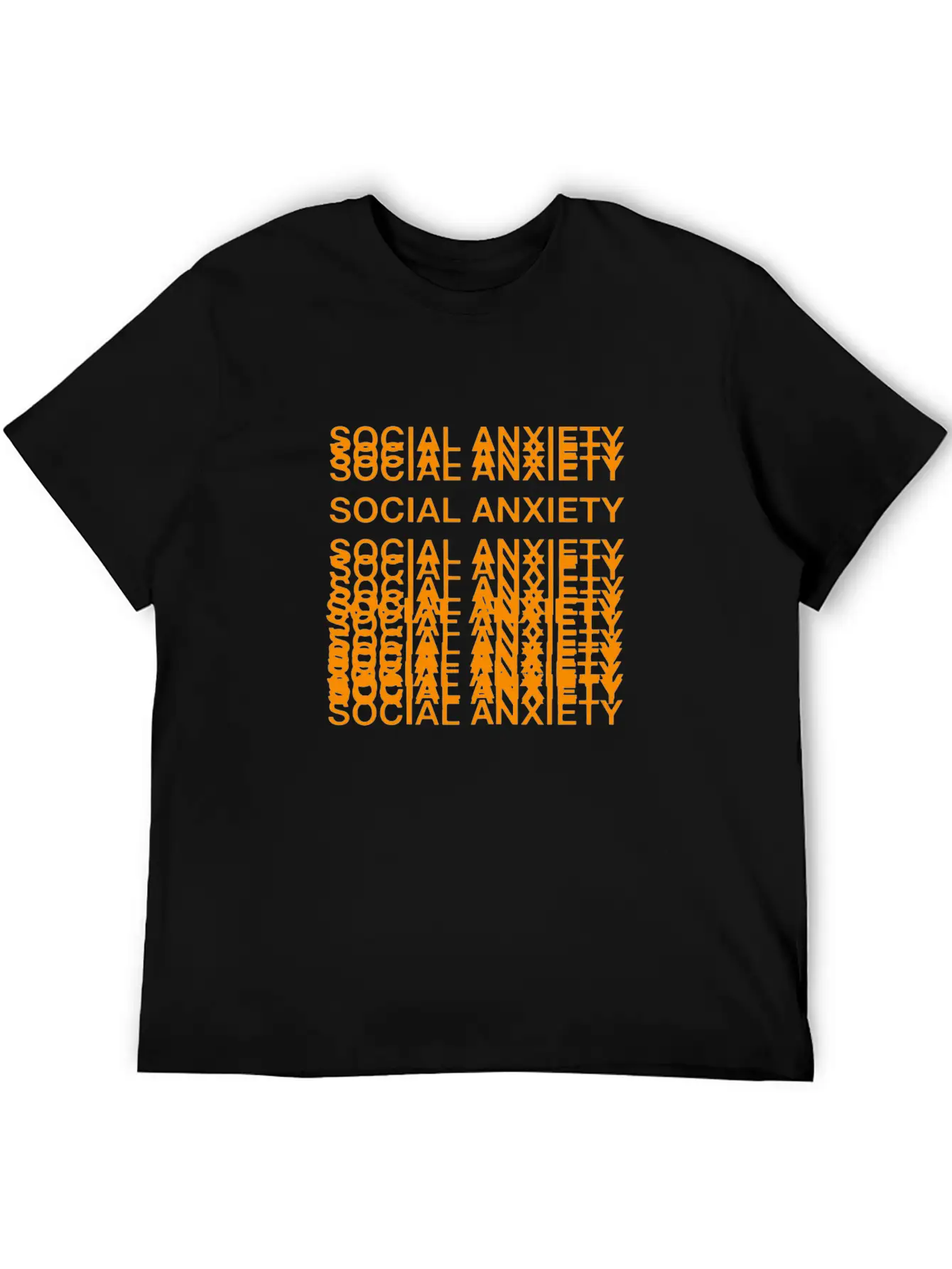 Anxiety Amazon Logo Unisex Casual T-Shirt – Clean Design For Daily Comfort
