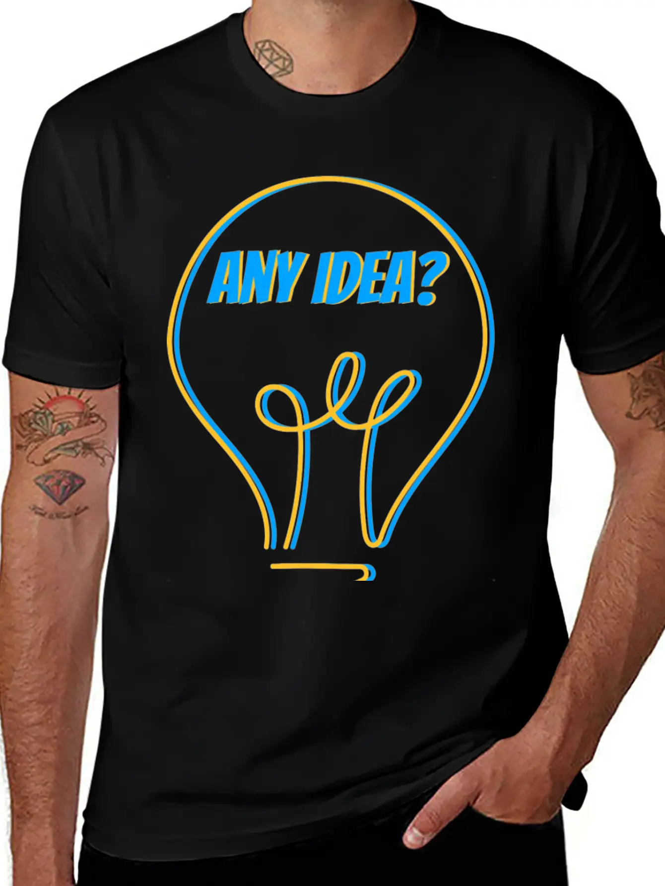 Any Idea? - Logic Comfortable Minimalist Graphic Tee – Summer Style Essential