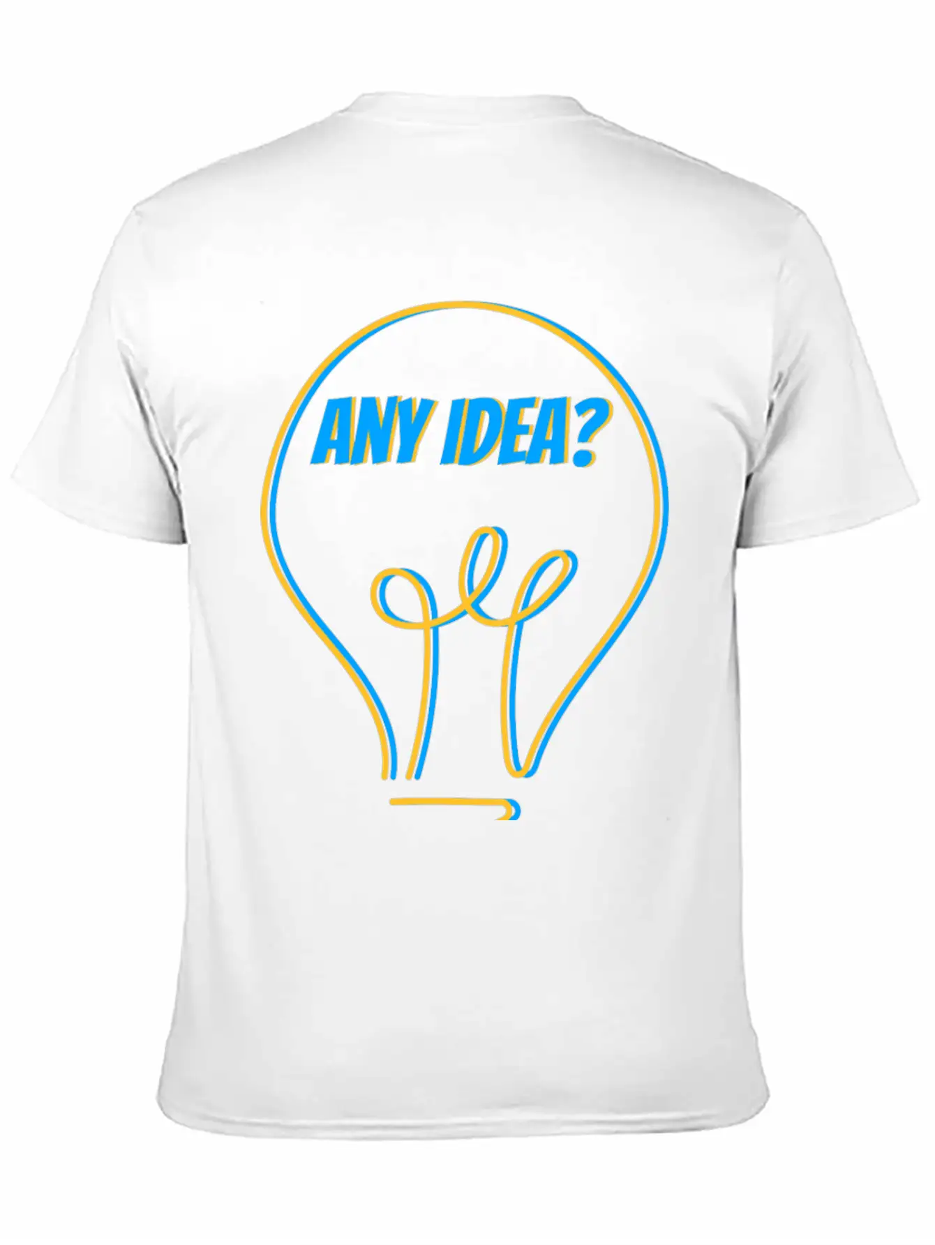 Any Idea? - Logic Comfortable Minimalist Graphic Tee – Summer Style Essential