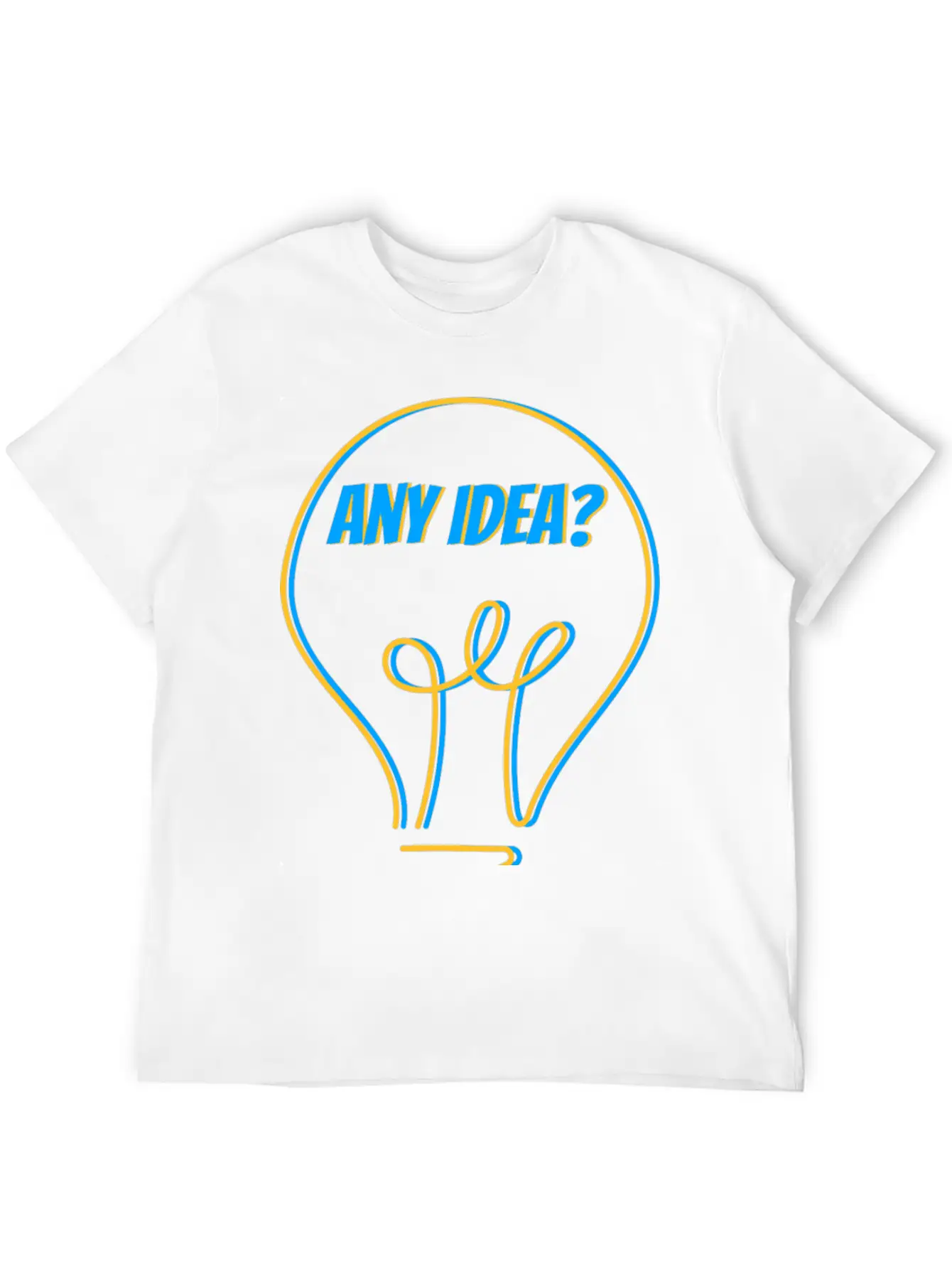 Any Idea? - Logic Comfortable Minimalist Graphic Tee – Summer Style Essential