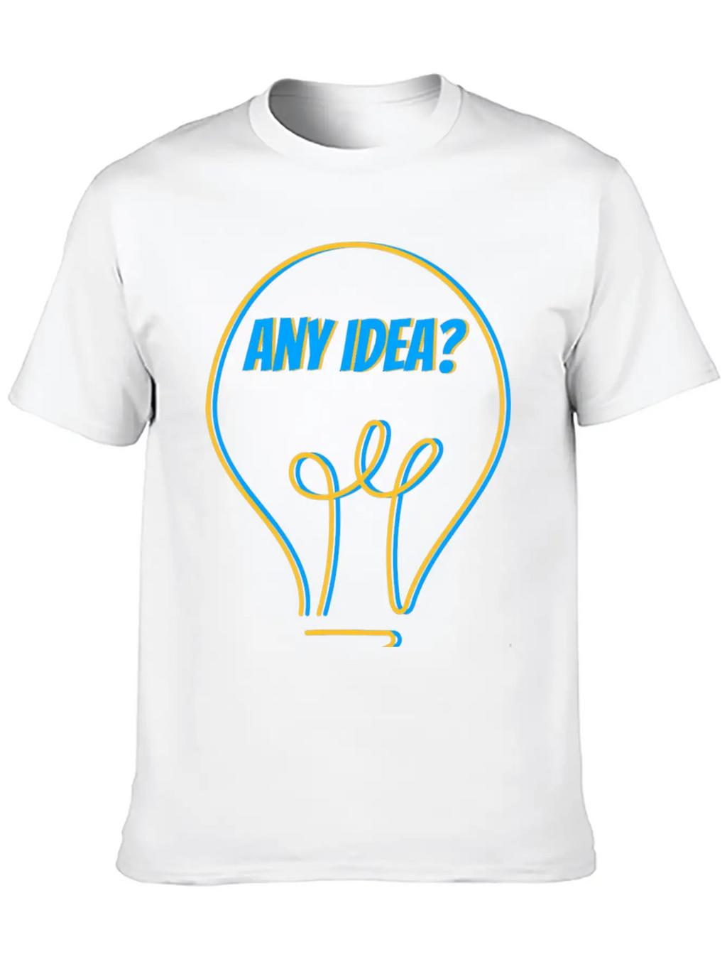 Any Idea? - Logic Comfortable Minimalist Graphic Tee – Summer Style Essential