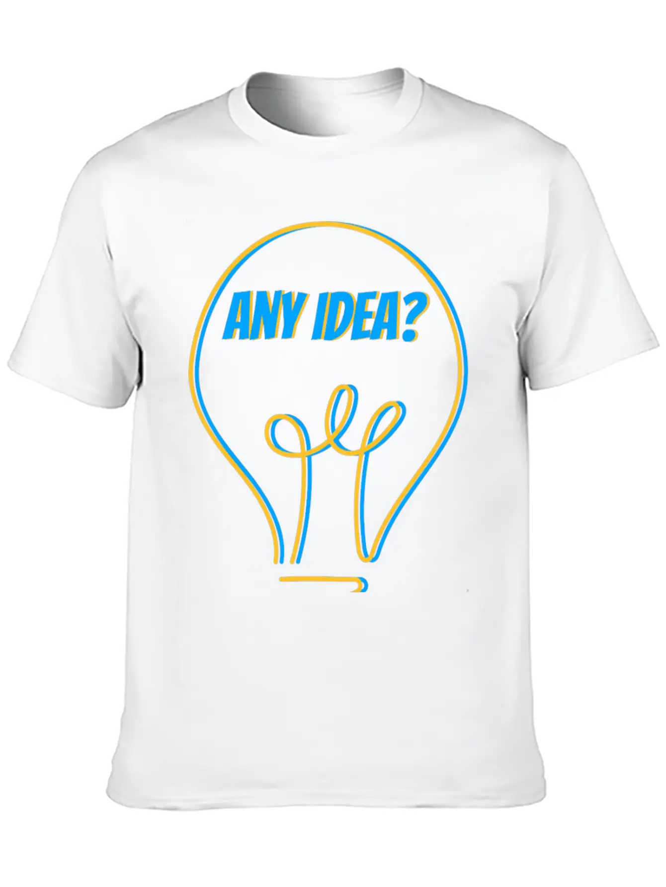 Any Idea? - Logic Comfortable Minimalist Graphic Tee – Summer Style Essential