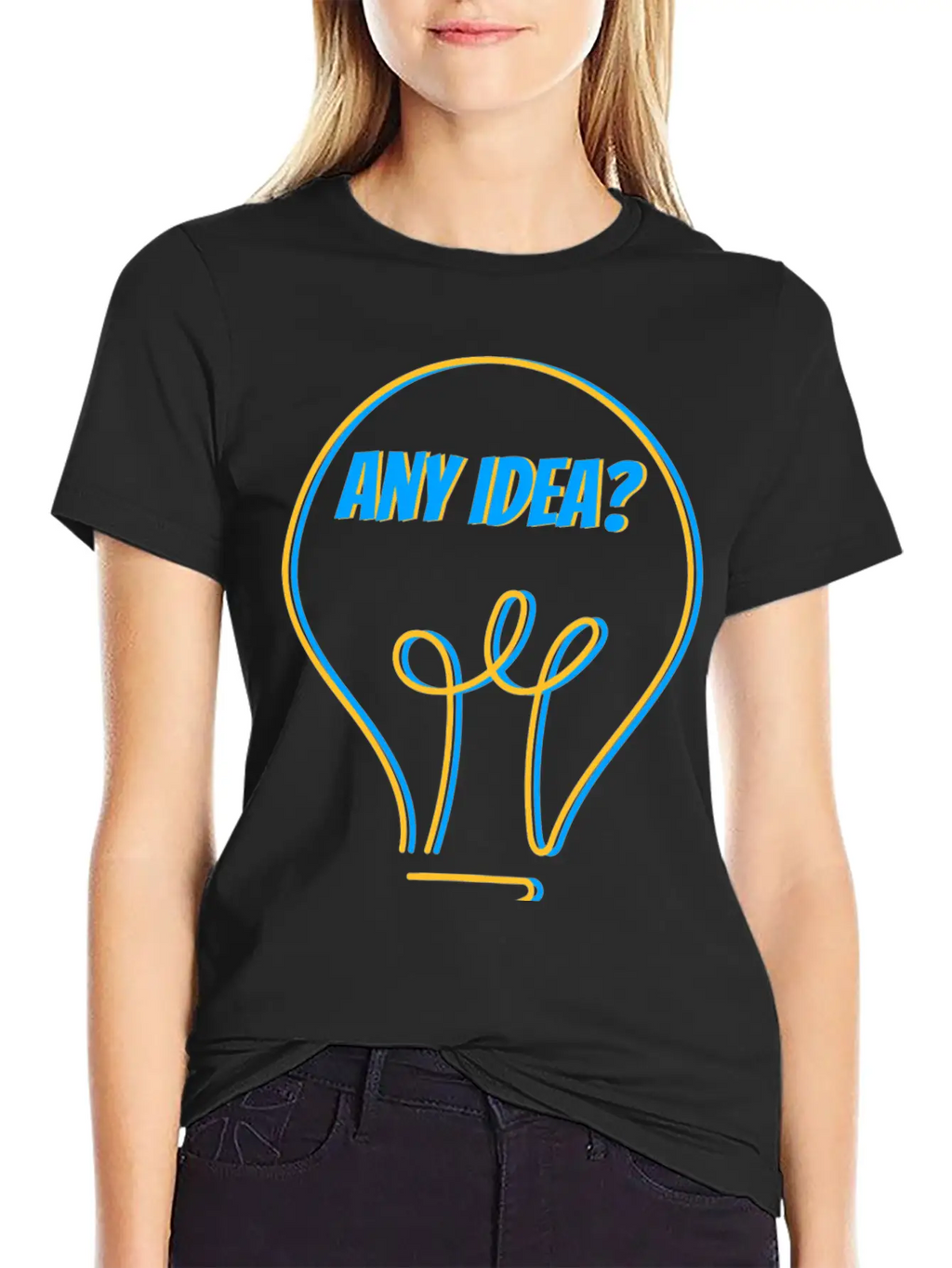Any Idea? - Logic Comfortable Minimalist Graphic Tee – Summer Style Essential