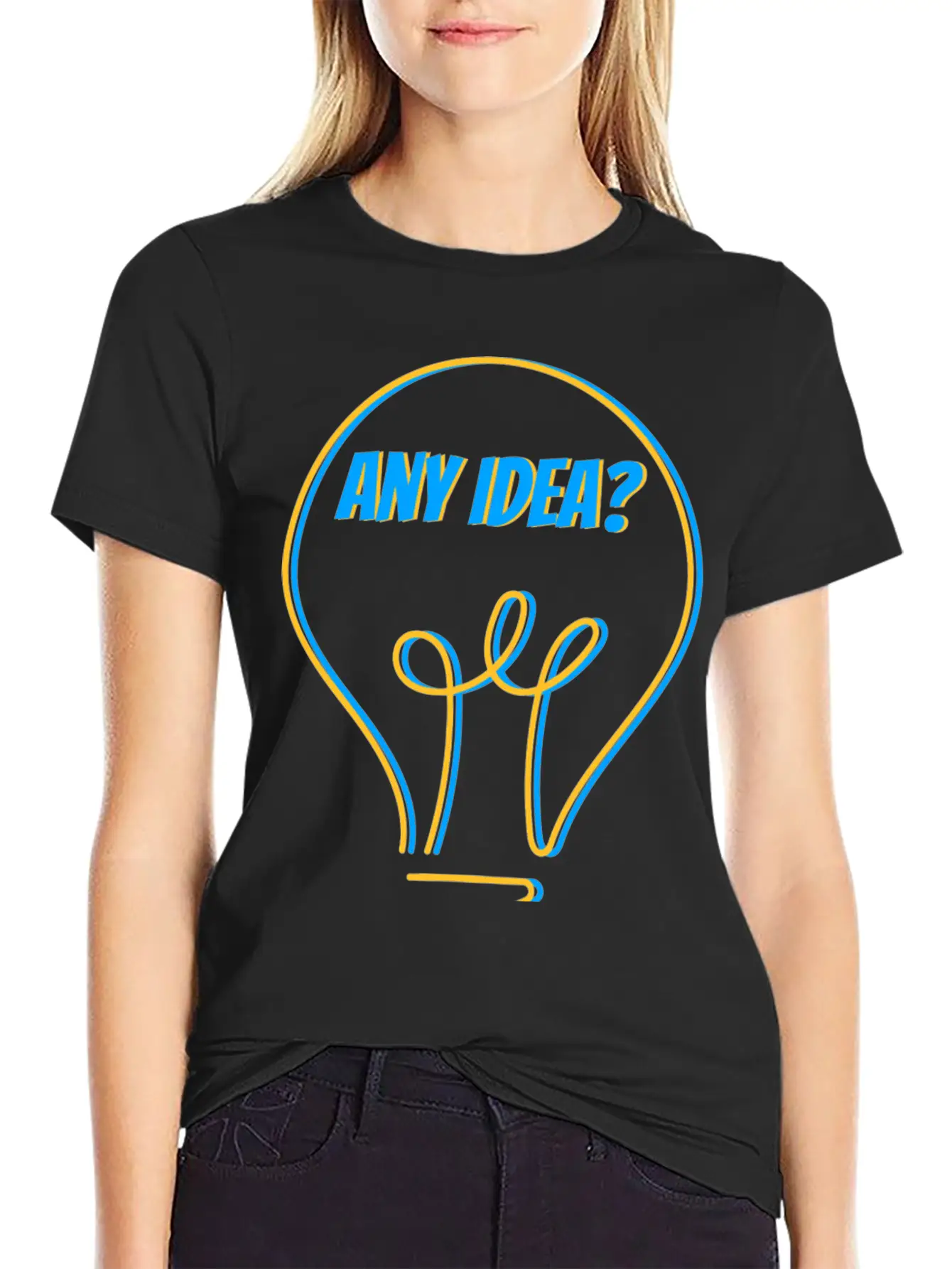 Any Idea? - Logic Comfortable Minimalist Graphic Tee – Summer Style Essential