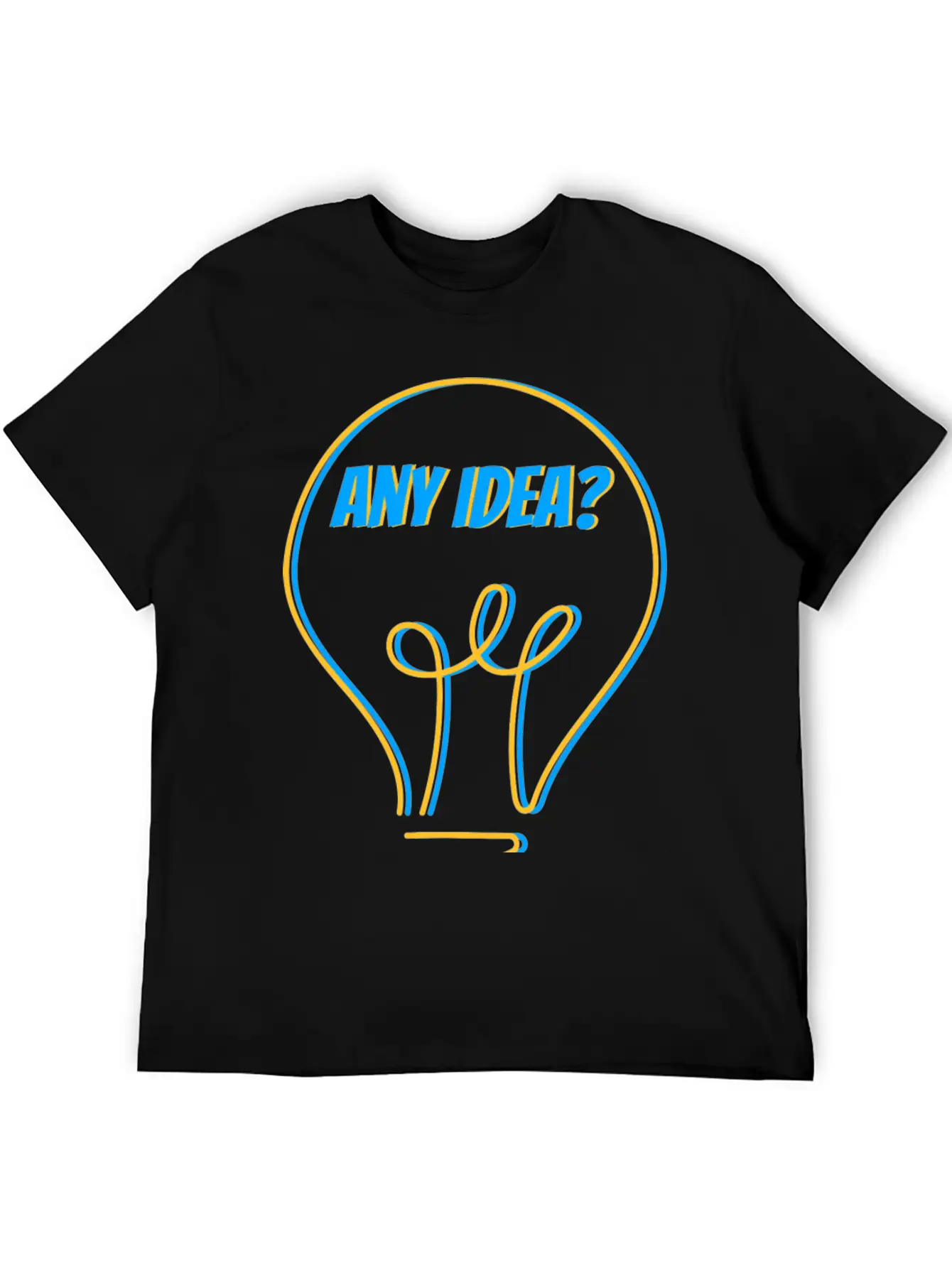 Any Idea? - Logic Comfortable Minimalist Graphic Tee – Summer Style Essential