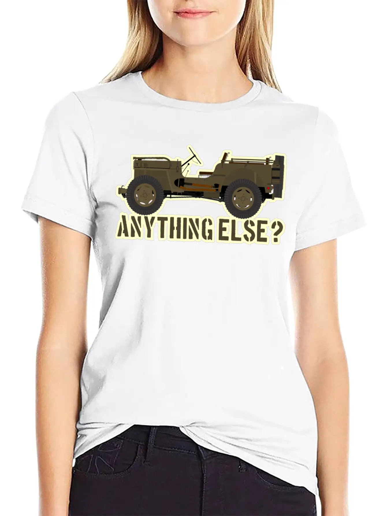 Anything Else? Comfortable Minimalist Graphic Tee – Summer Style Essential