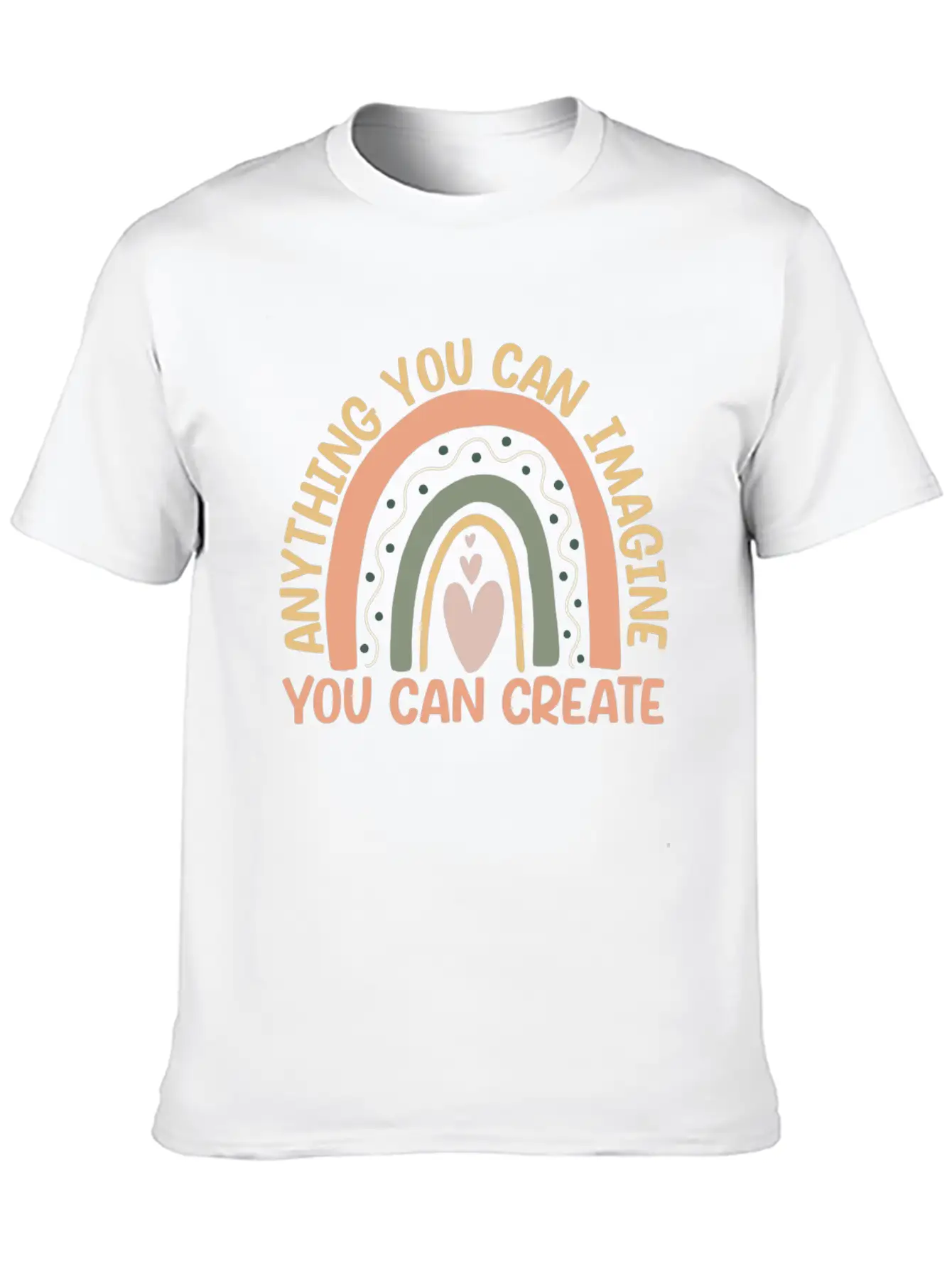 Anything You Can Imagine You Can Create Timeless Short Sleeve Tee – Comfy And Minimalist Design