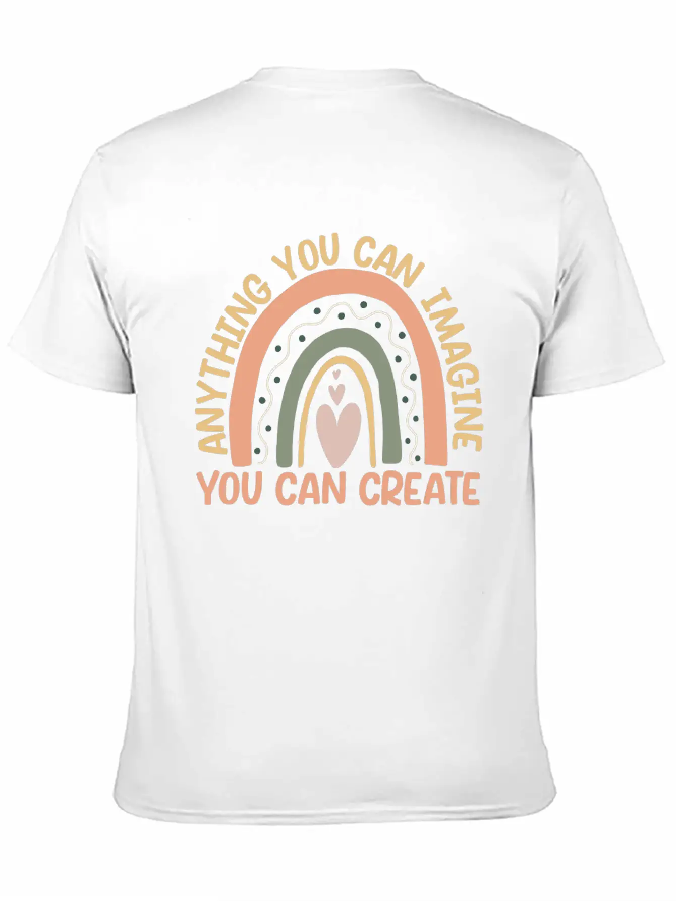 Anything You Can Imagine You Can Create Timeless Short Sleeve Tee – Comfy And Minimalist Design