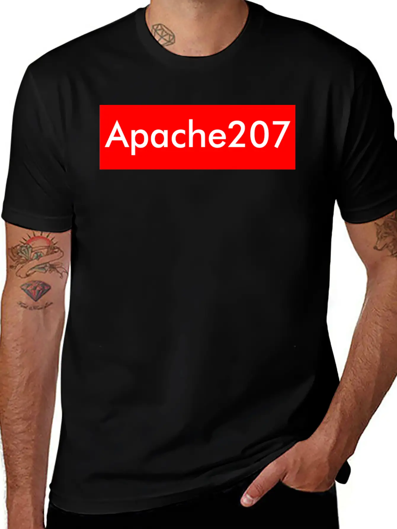 Apache Rapper Breathable Graphic T-Shirt – Perfect For Casual Days