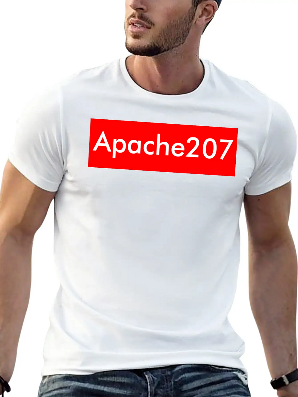 Apache Rapper Breathable Graphic T-Shirt – Perfect For Casual Days
