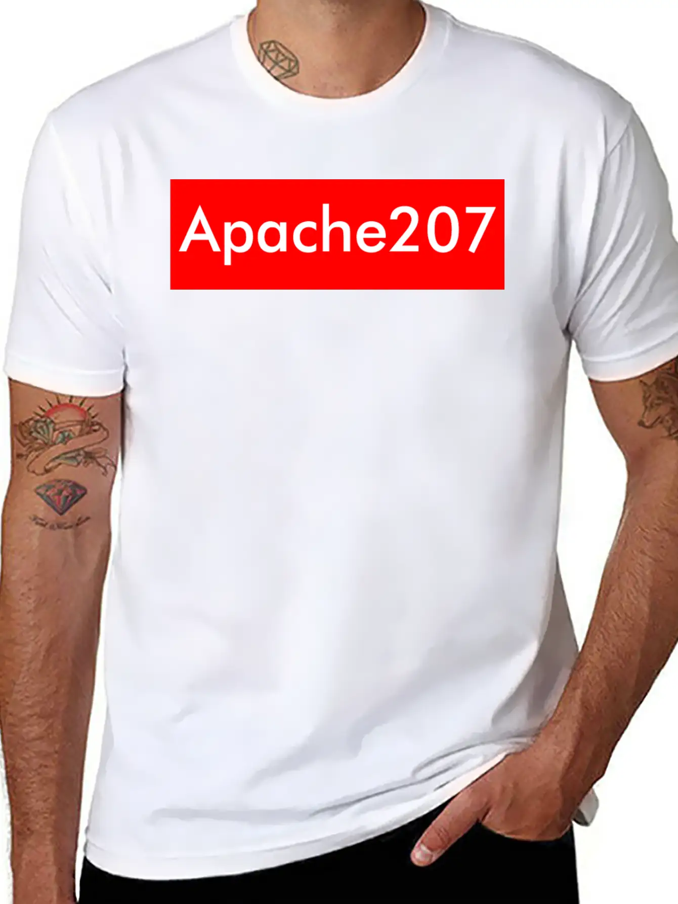 Apache Rapper Breathable Graphic T-Shirt – Perfect For Casual Days