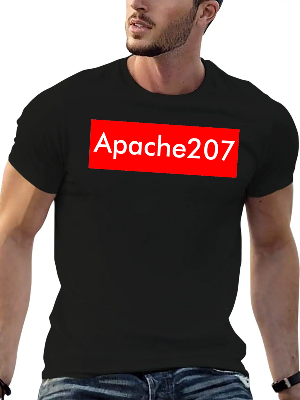 Apache Rapper Breathable Graphic T-Shirt – Perfect For Casual Days
