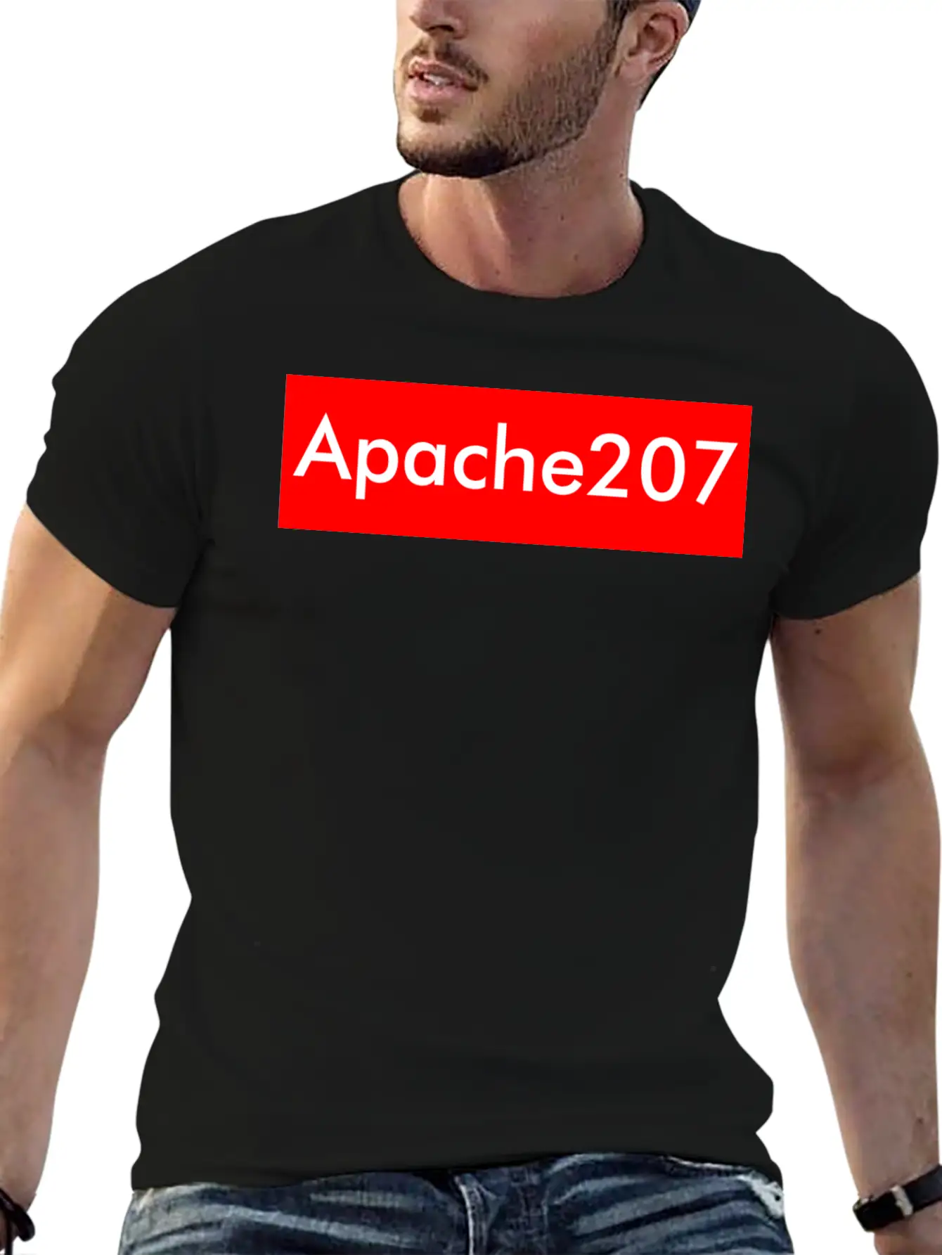 Apache Rapper Breathable Graphic T-Shirt – Perfect For Casual Days