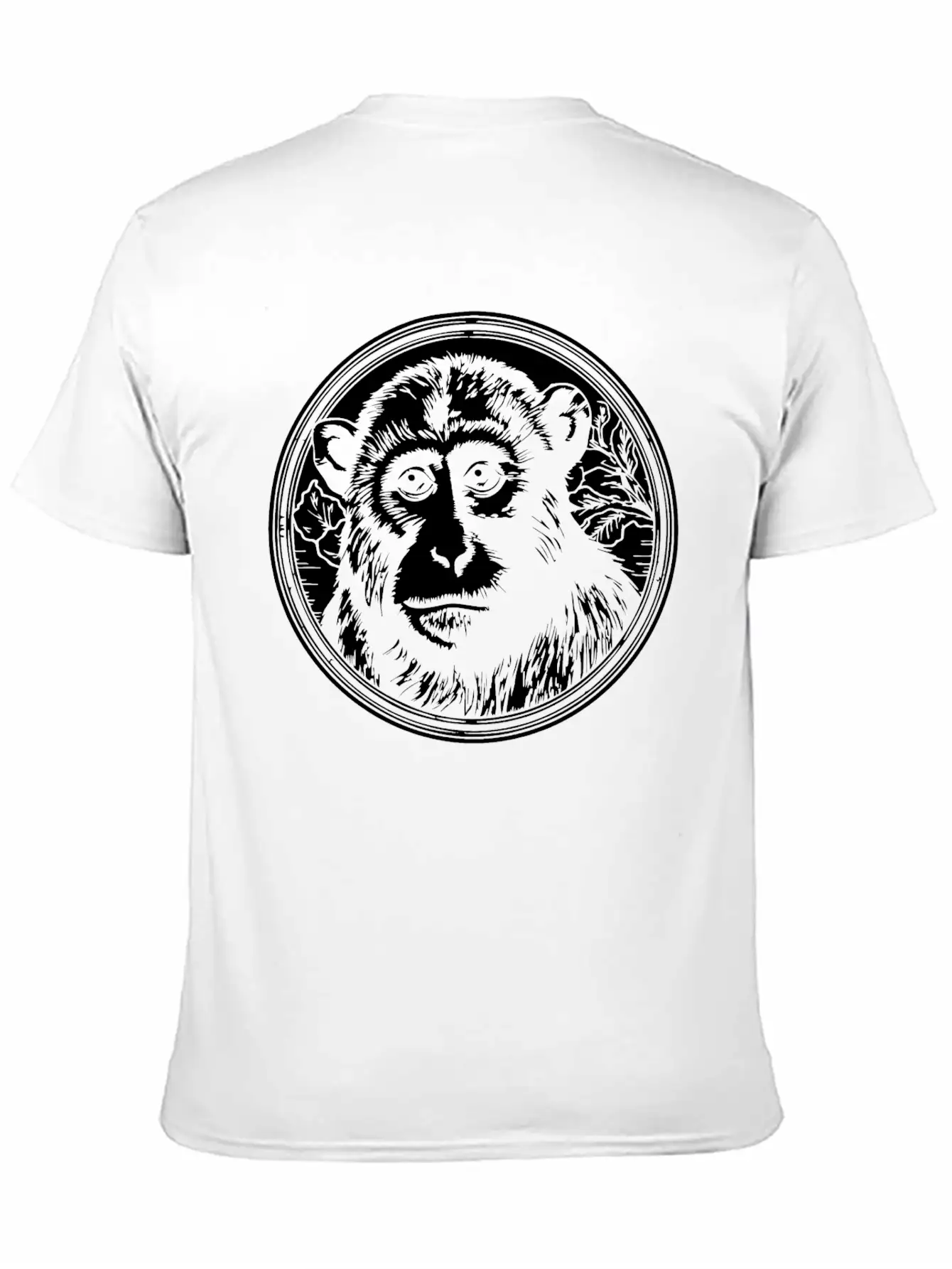Ape Face Apes Apelike Jungle Primate Breathable Soft Cotton T-Shirt – Timeless Casual Look