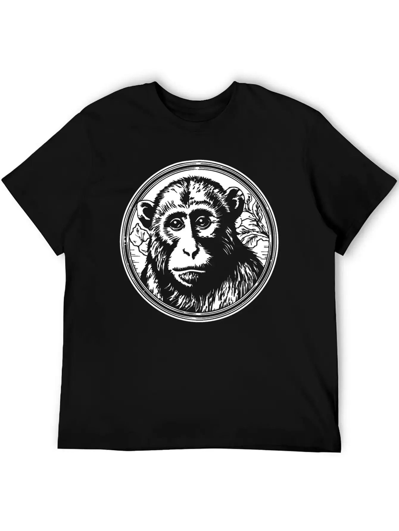 Ape Face Apes Apelike Jungle Primate Breathable Soft Cotton T-Shirt – Timeless Casual Look