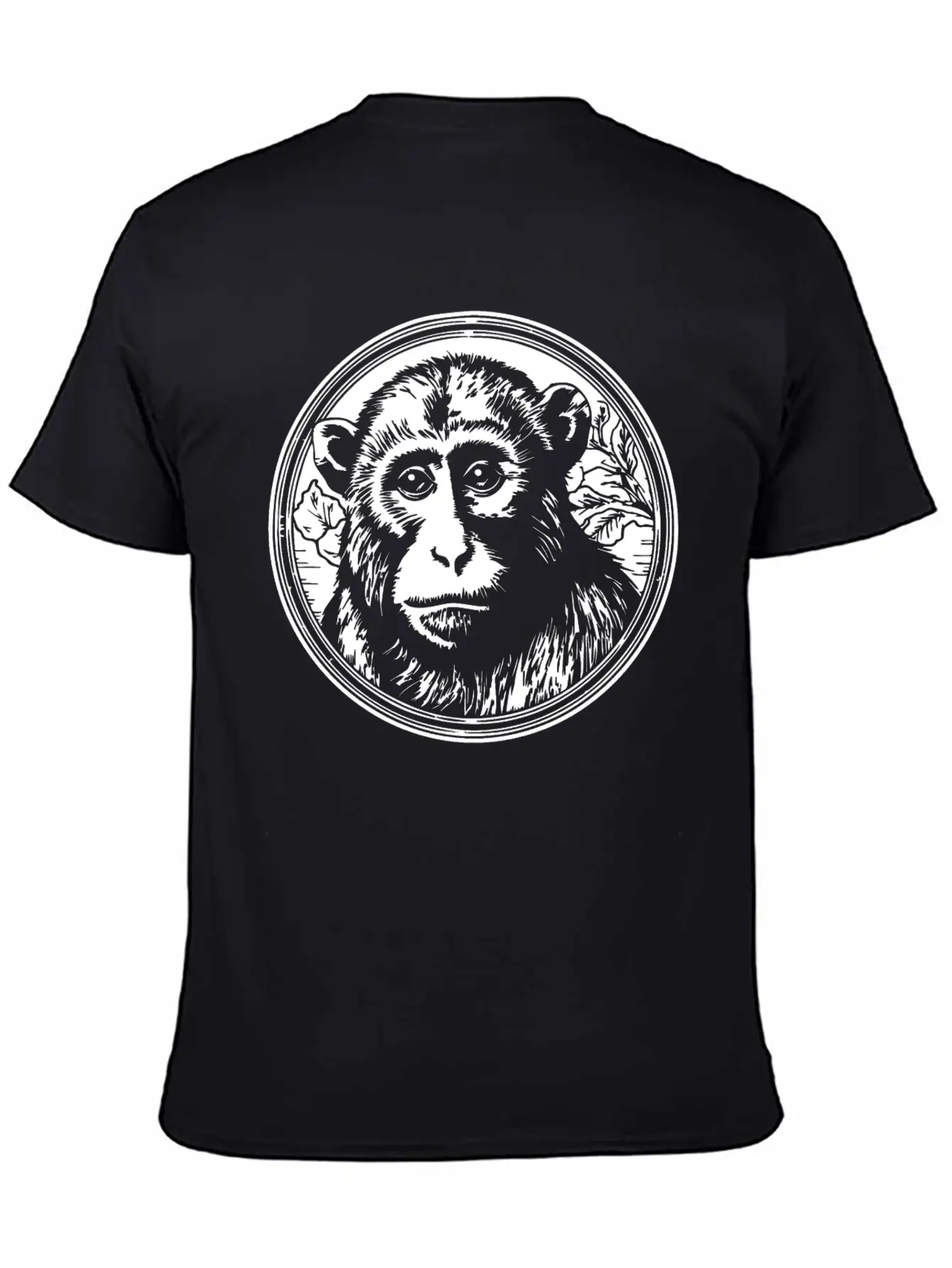 Ape Face Apes Apelike Jungle Primate Breathable Soft Cotton T-Shirt – Timeless Casual Look