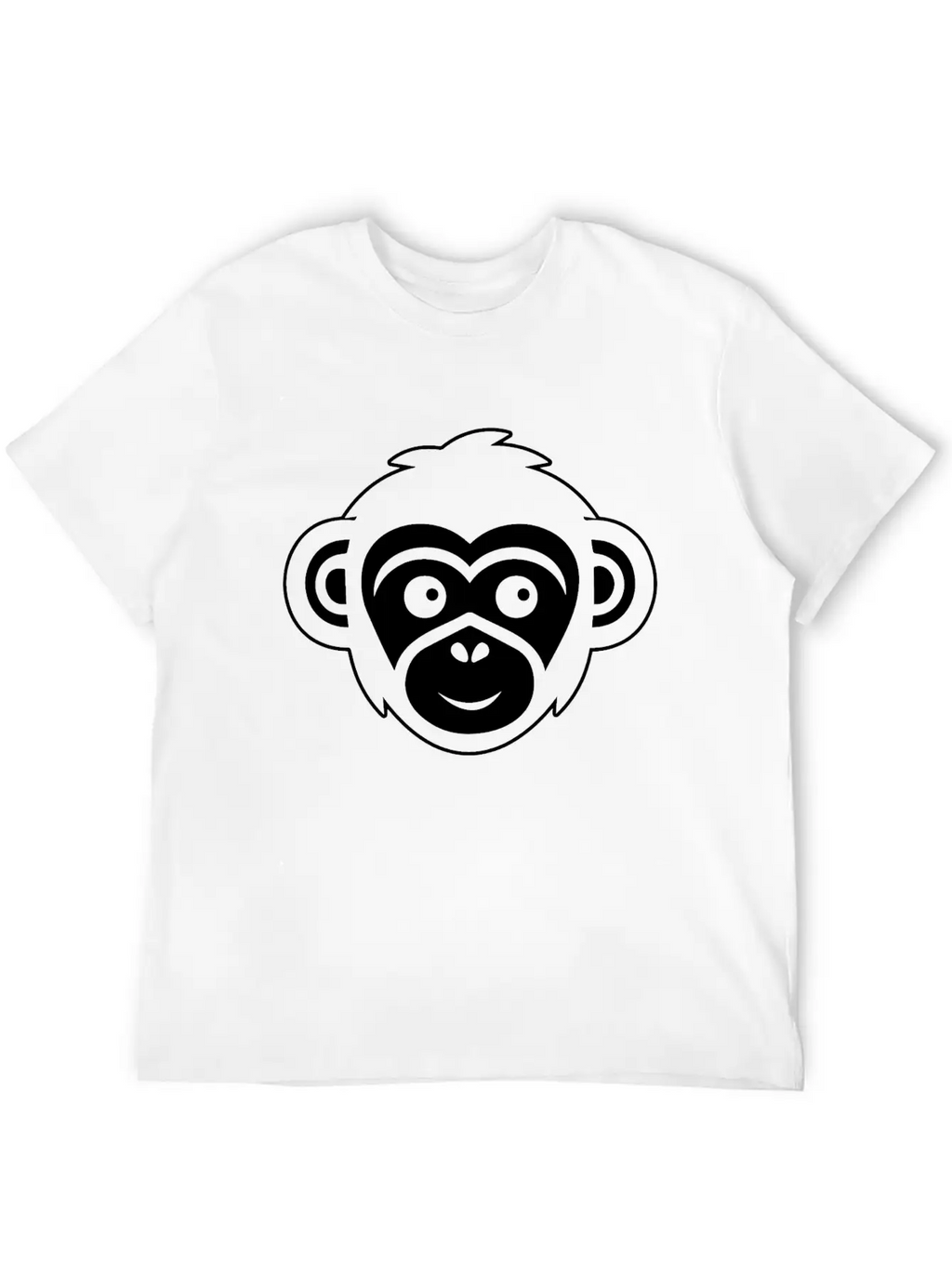 Ape Face Apes Apelike Jungle Primate Classic Fit Graphic Tee For Daily Comfort – Unisex Cotton Shirt