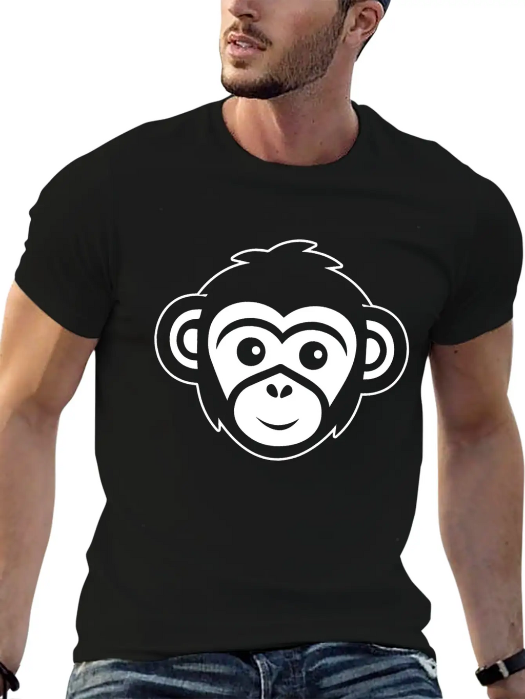 Ape Face Apes Apelike Jungle Primate Classic Fit Graphic Tee For Daily Comfort – Unisex Cotton Shirt