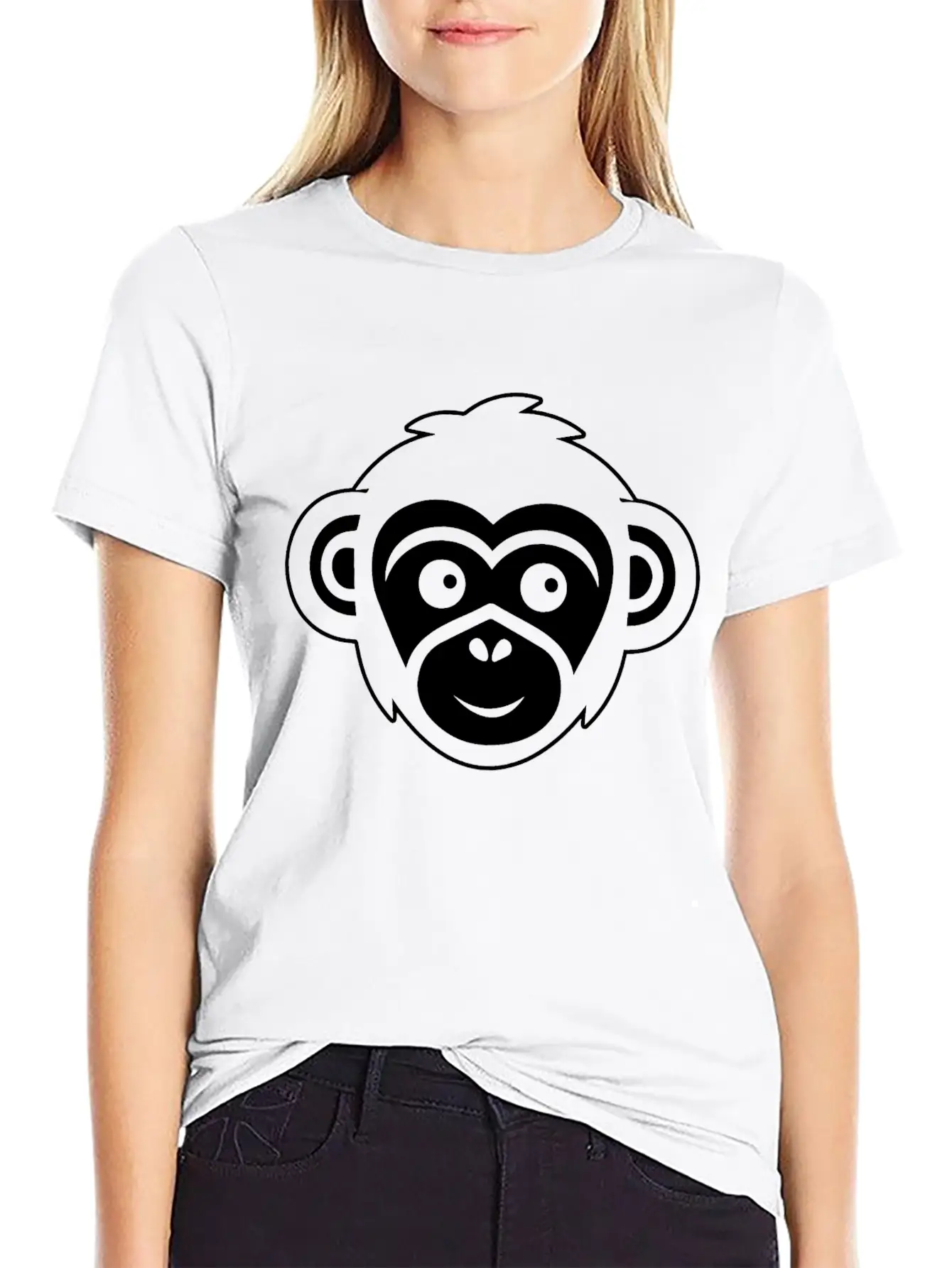 Ape Face Apes Apelike Jungle Primate Classic Fit Graphic Tee For Daily Comfort – Unisex Cotton Shirt