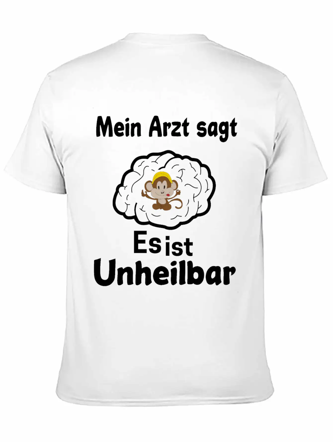 Ape Gorilla Primate Monkey Primate Animal Lacquer Basic Graphic T-Shirt – Daily Comfort In Soft Cotton