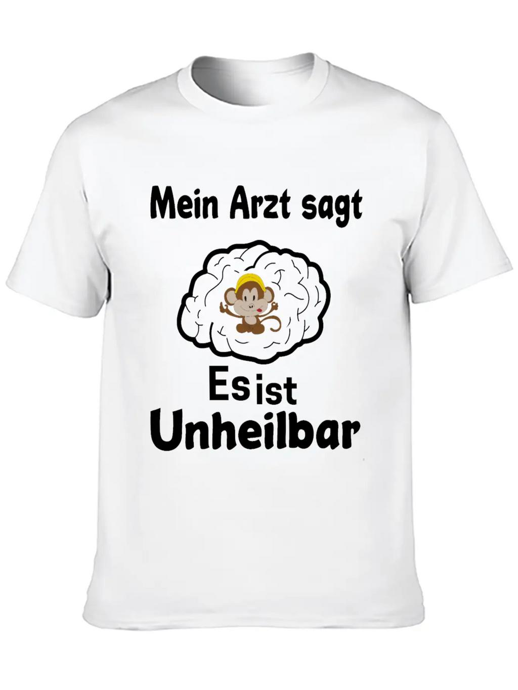 Ape Gorilla Primate Monkey Primate Animal Lacquer Basic Graphic T-Shirt – Daily Comfort In Soft Cotton