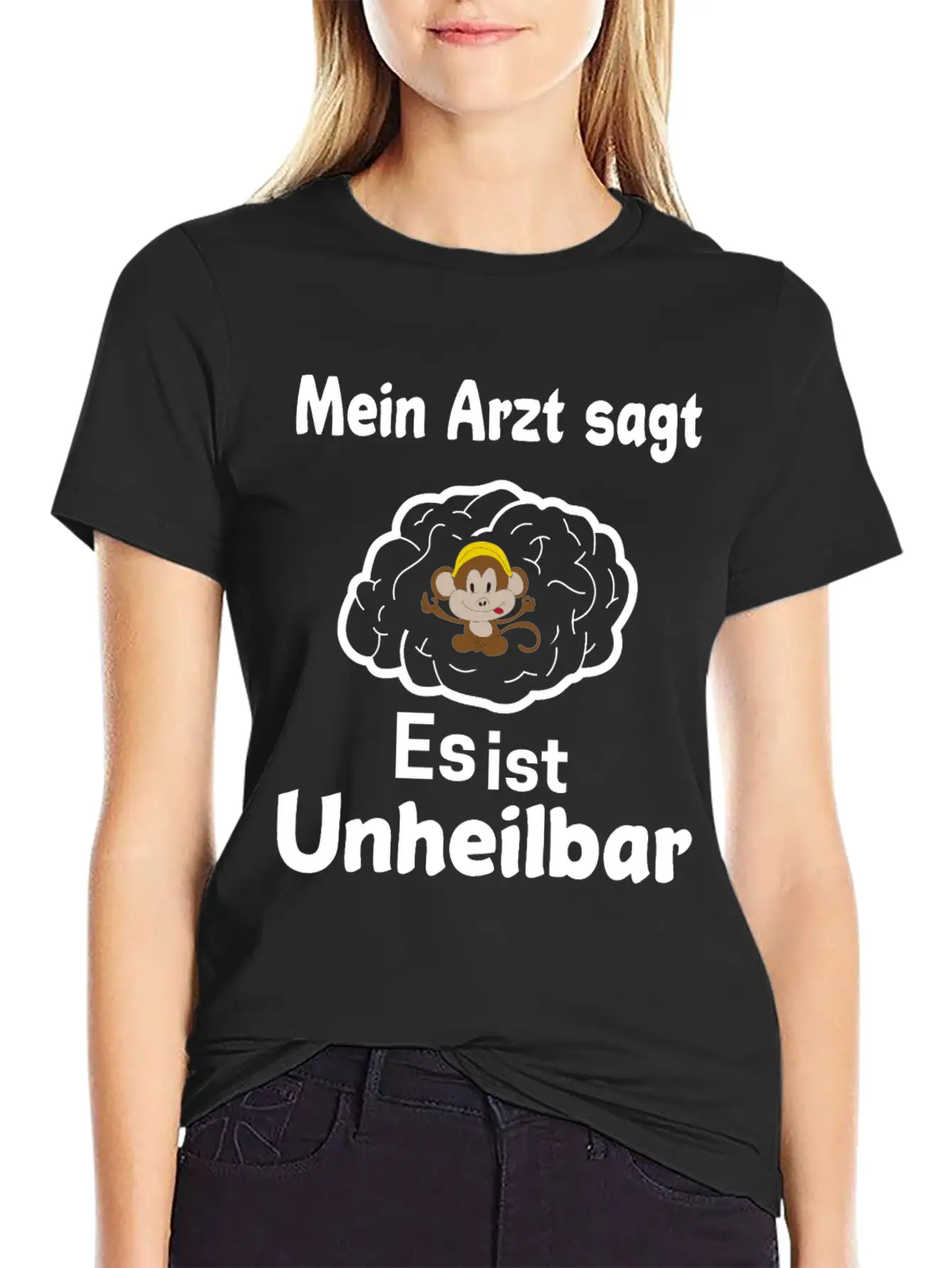 Ape Gorilla Primate Monkey Primate Animal Lacquer Basic Graphic T-Shirt – Daily Comfort In Soft Cotton