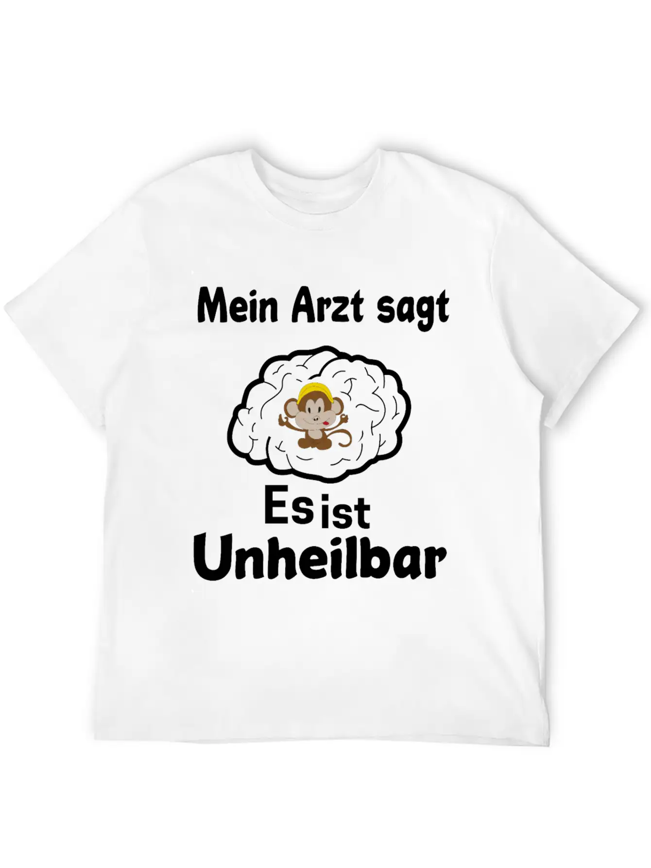 Ape Gorilla Primate Monkey Primate Animal Lacquer Basic Graphic T-Shirt – Daily Comfort In Soft Cotton