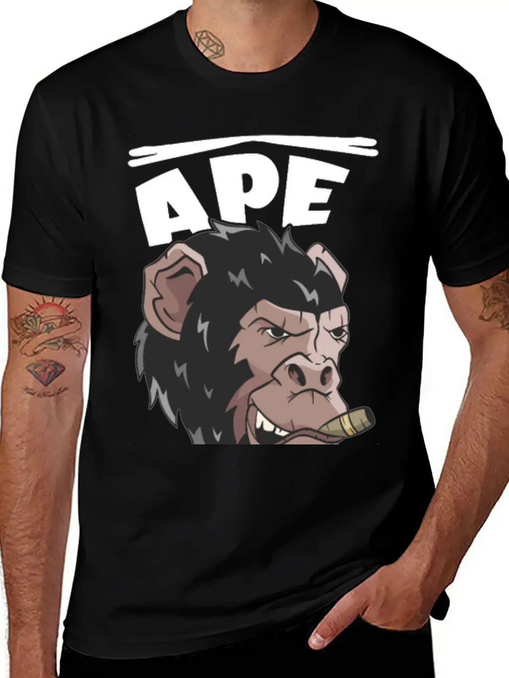 Ape It's In My DNA Classic Cotton Tee – Unisex Comfort For Any Season