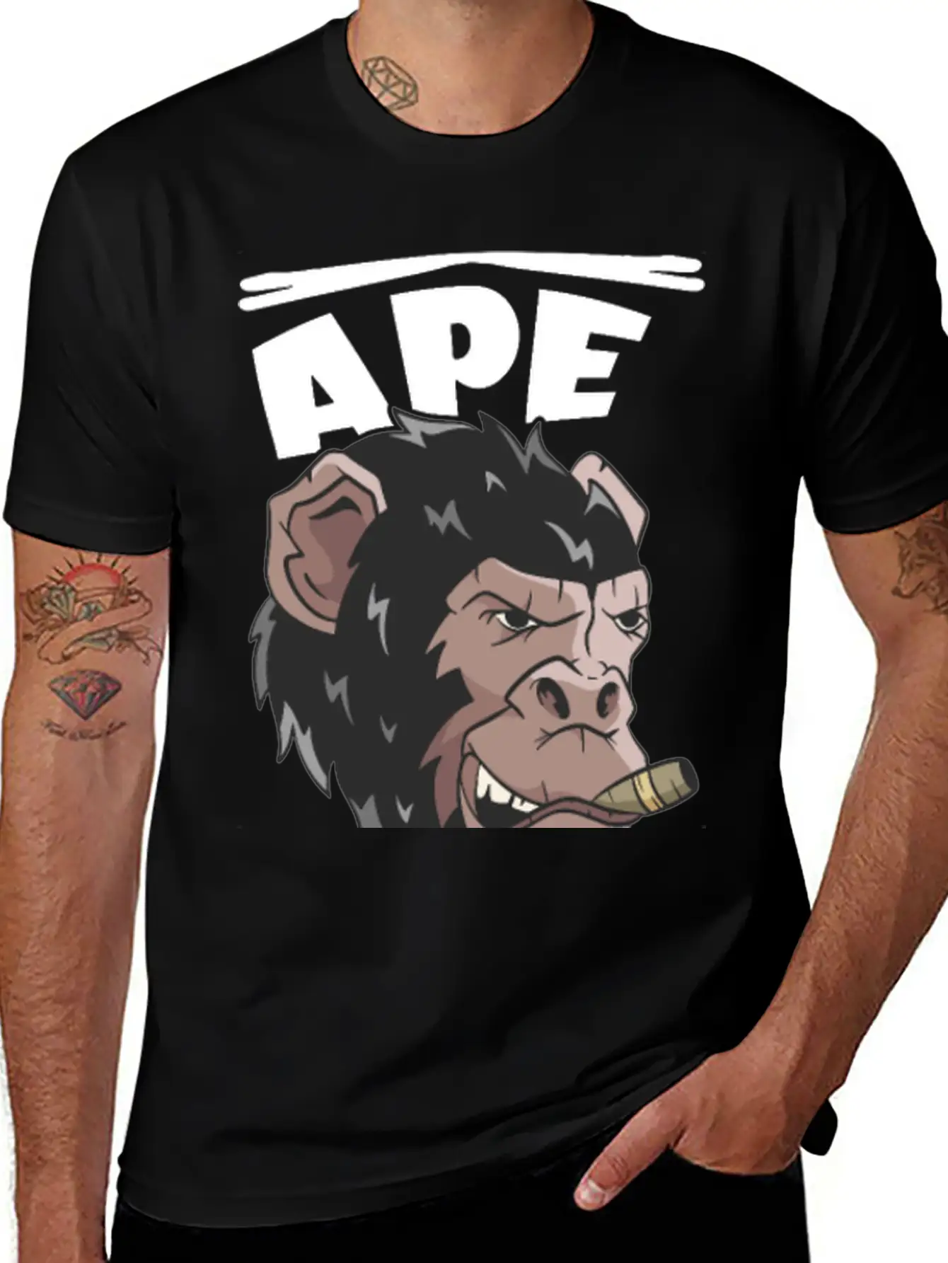 Ape It's In My DNA Classic Cotton Tee – Unisex Comfort For Any Season