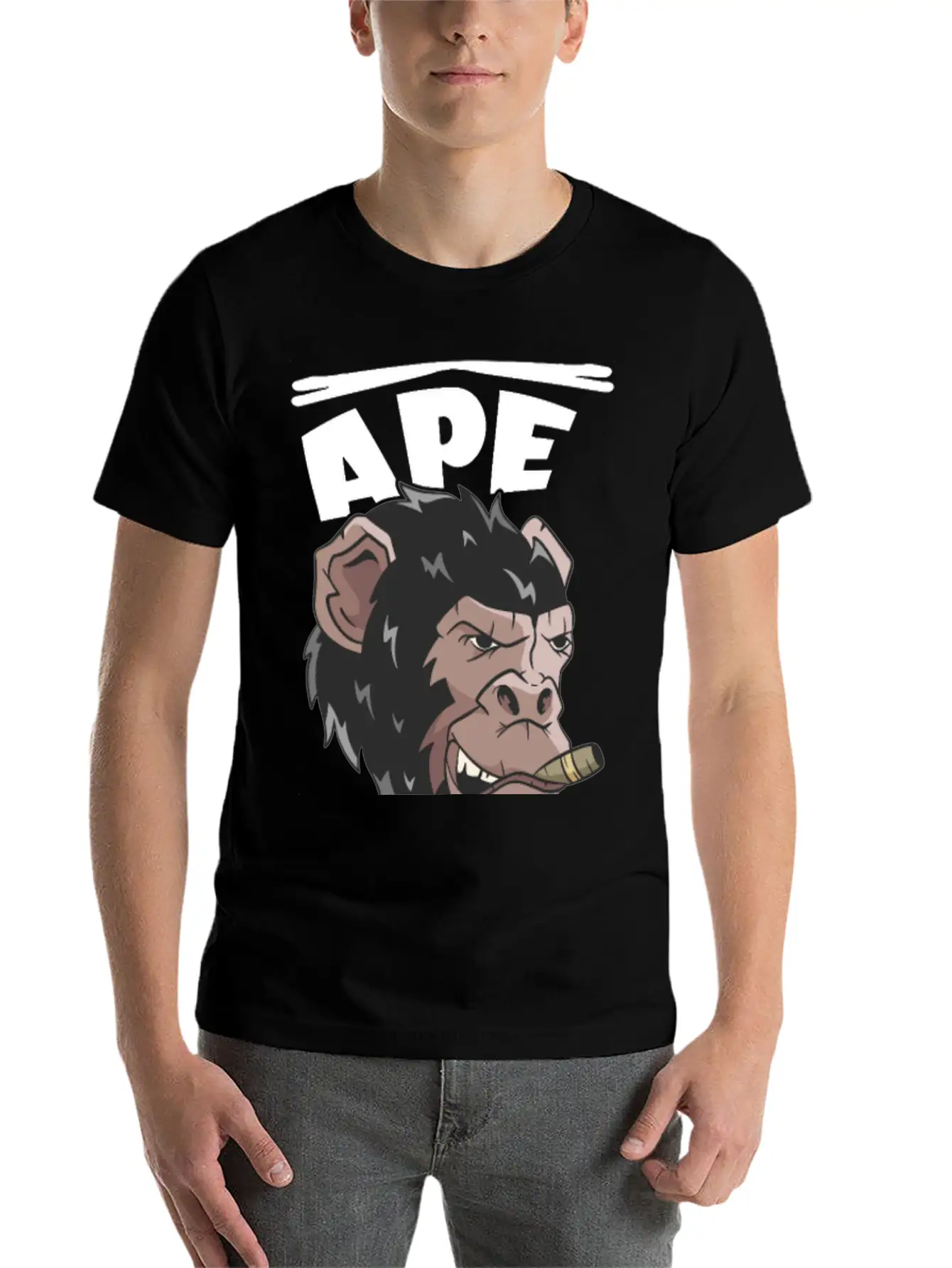Ape It's In My DNA Classic Cotton Tee – Unisex Comfort For Any Season