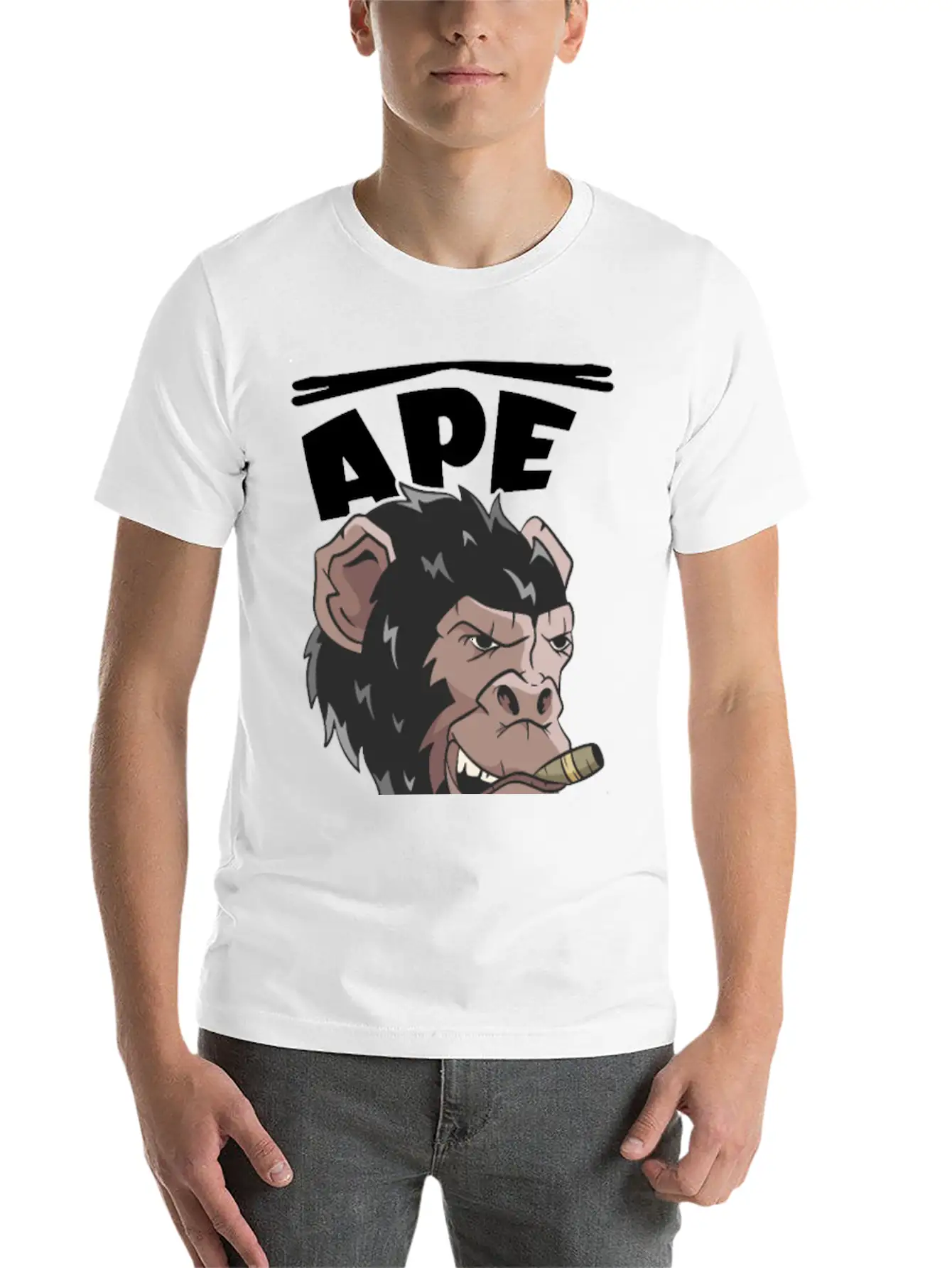 Ape It's In My DNA Classic Cotton Tee – Unisex Comfort For Any Season