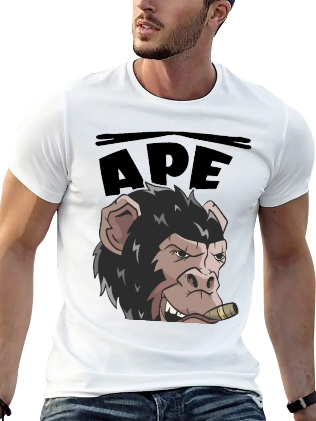 Ape It's In My DNA Classic Cotton Tee – Unisex Comfort For Any Season